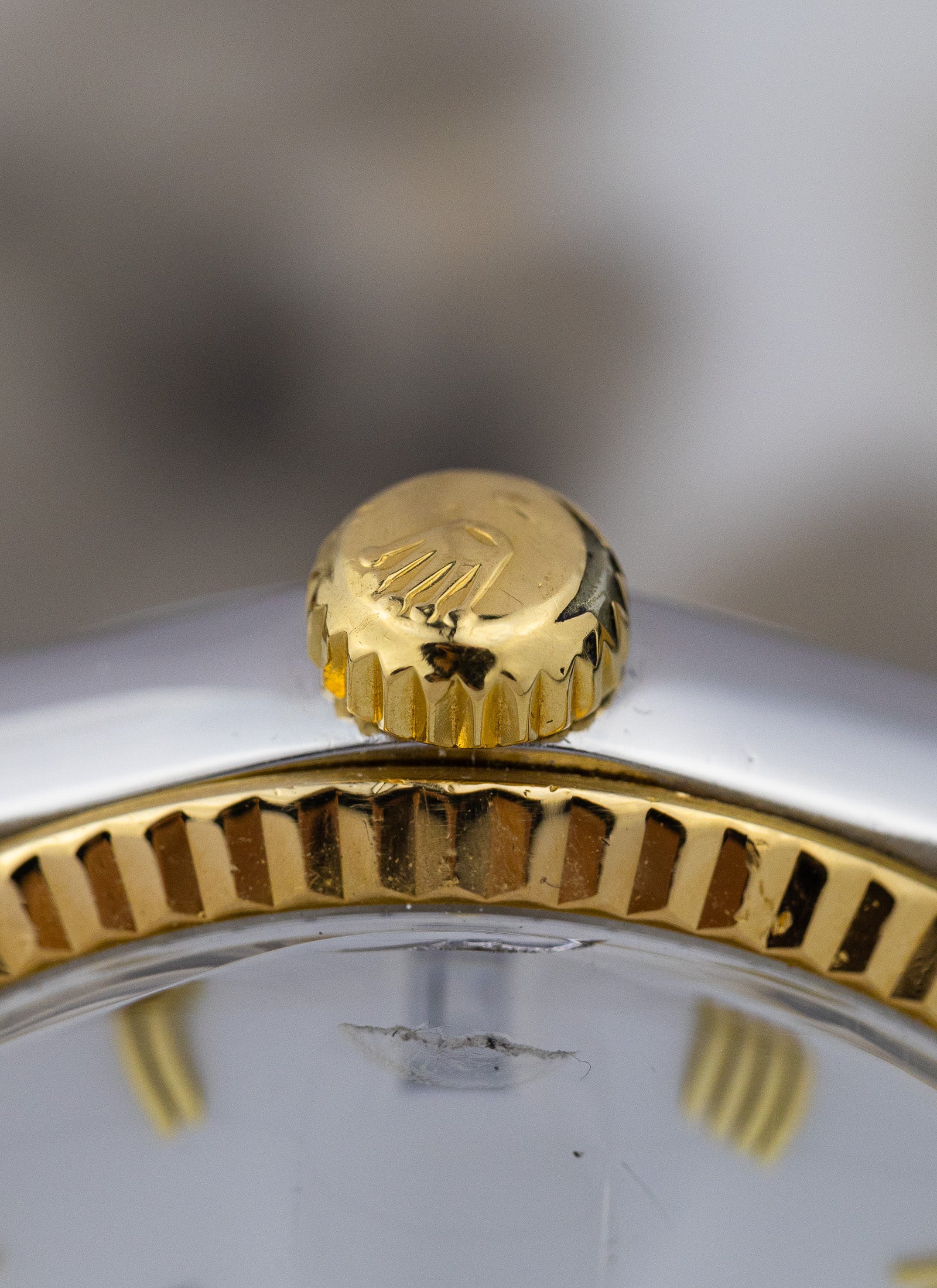 1985 Rolex Datejust Bicolor 16013 White Roman Dial Serviced