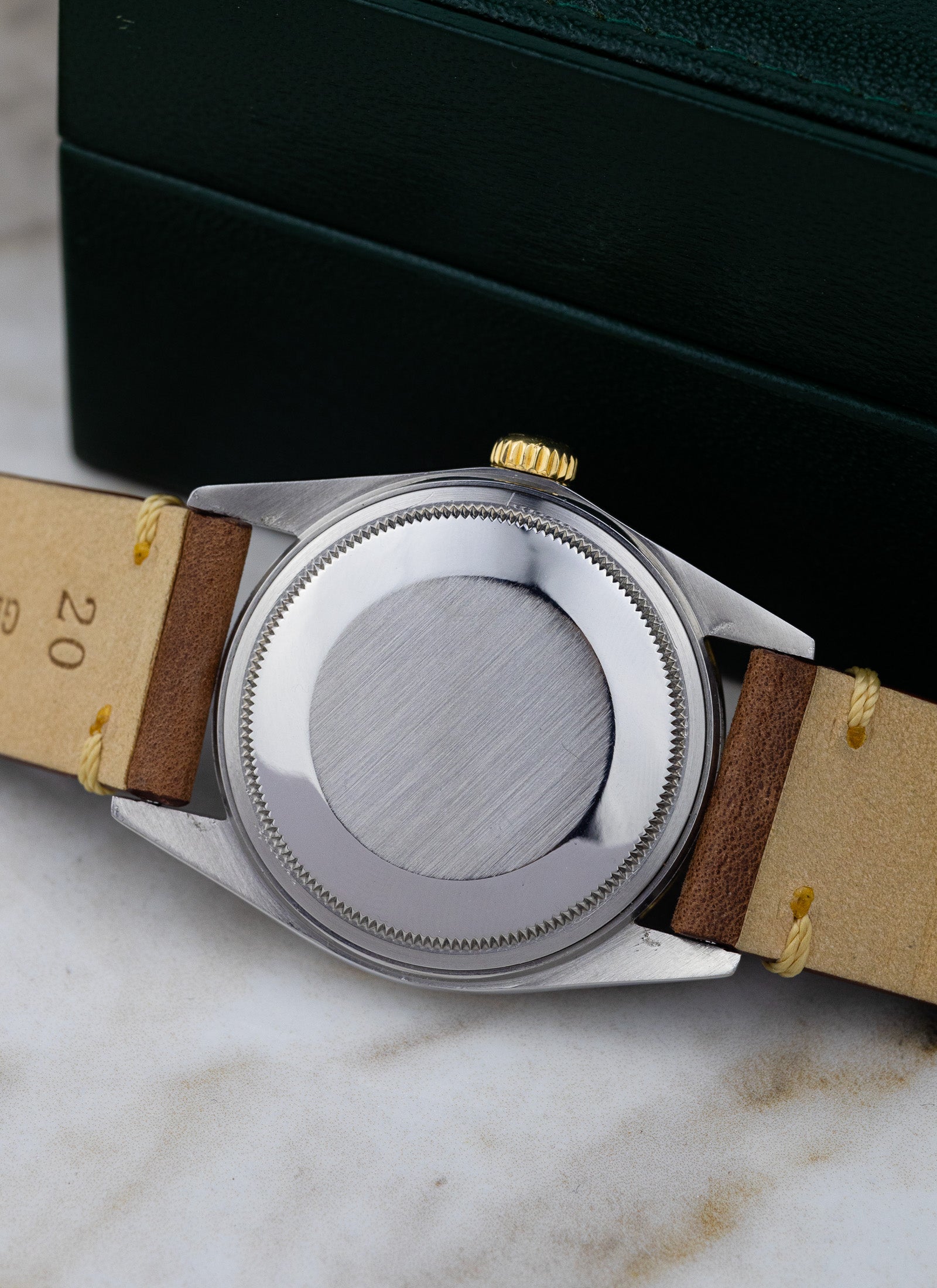 1985 Rolex Datejust Bicolor 16013 White Roman Dial Serviced