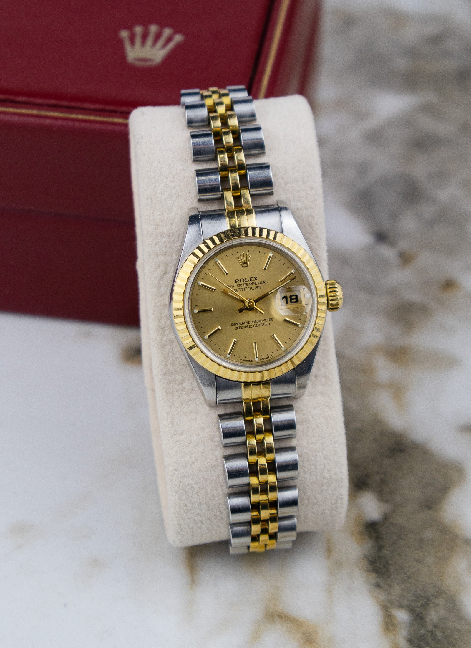 1998 Rolex Lady Datejust 69173 Bicolor