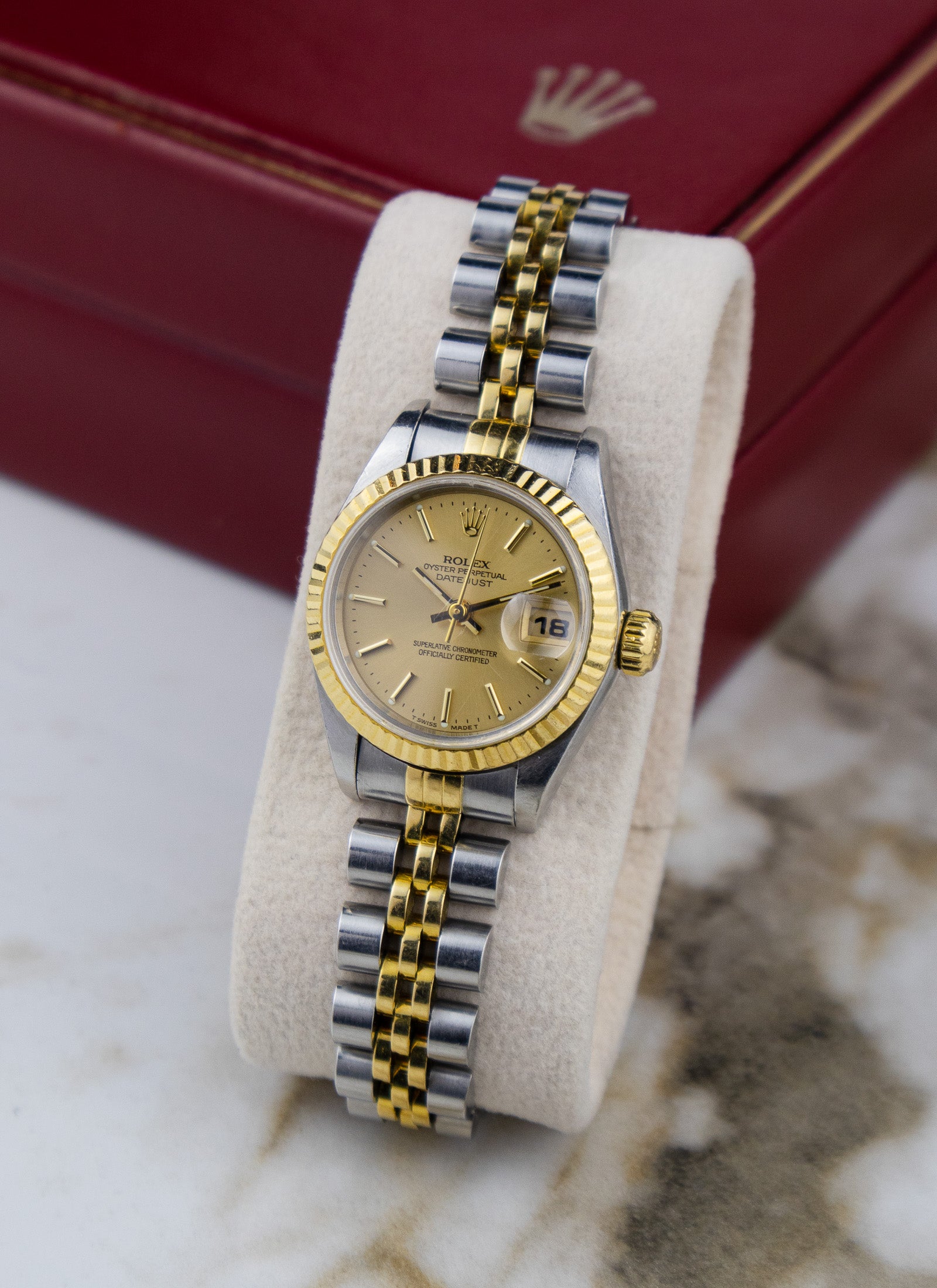1998 Rolex Lady Datejust 69173 Bicolor
