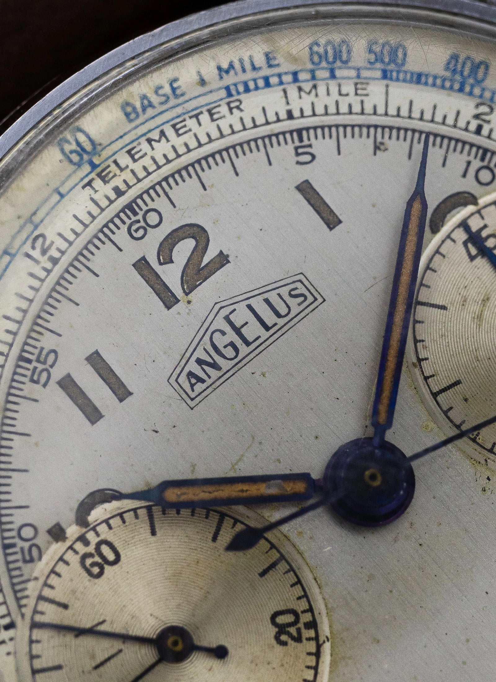 1940s Angelus Two Register Chronograph