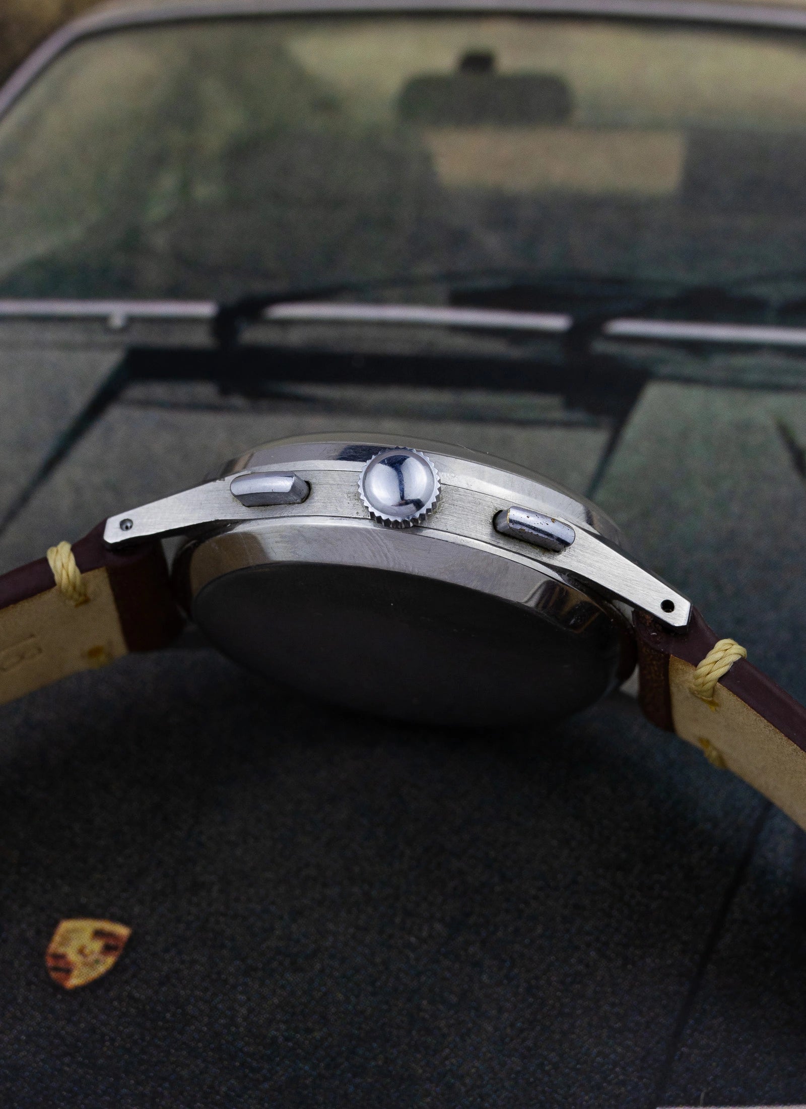 1940s Angelus Two Register Chronograph