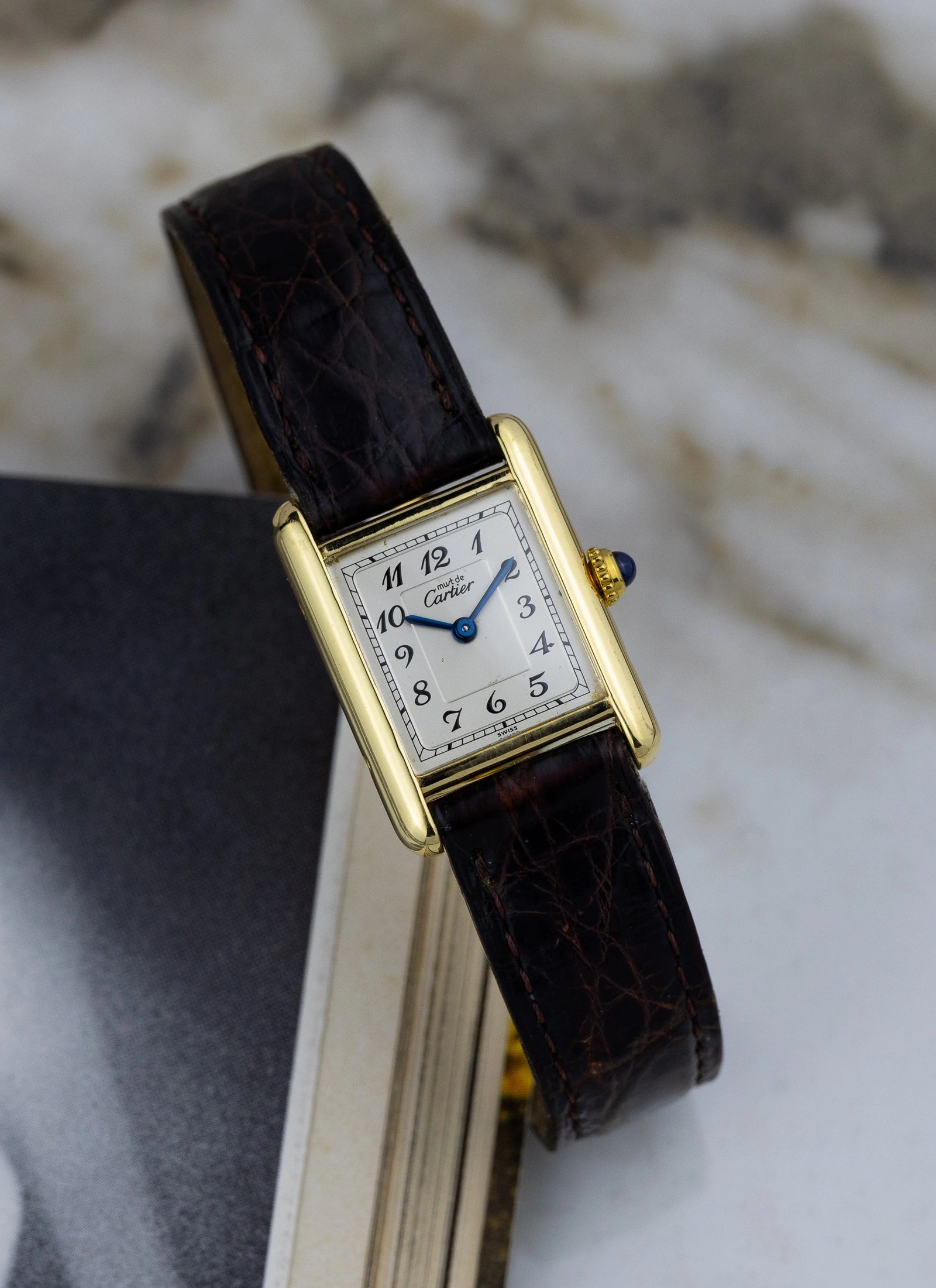 1990s Lady Must de Cartier Tank Arabic Dial 5057001