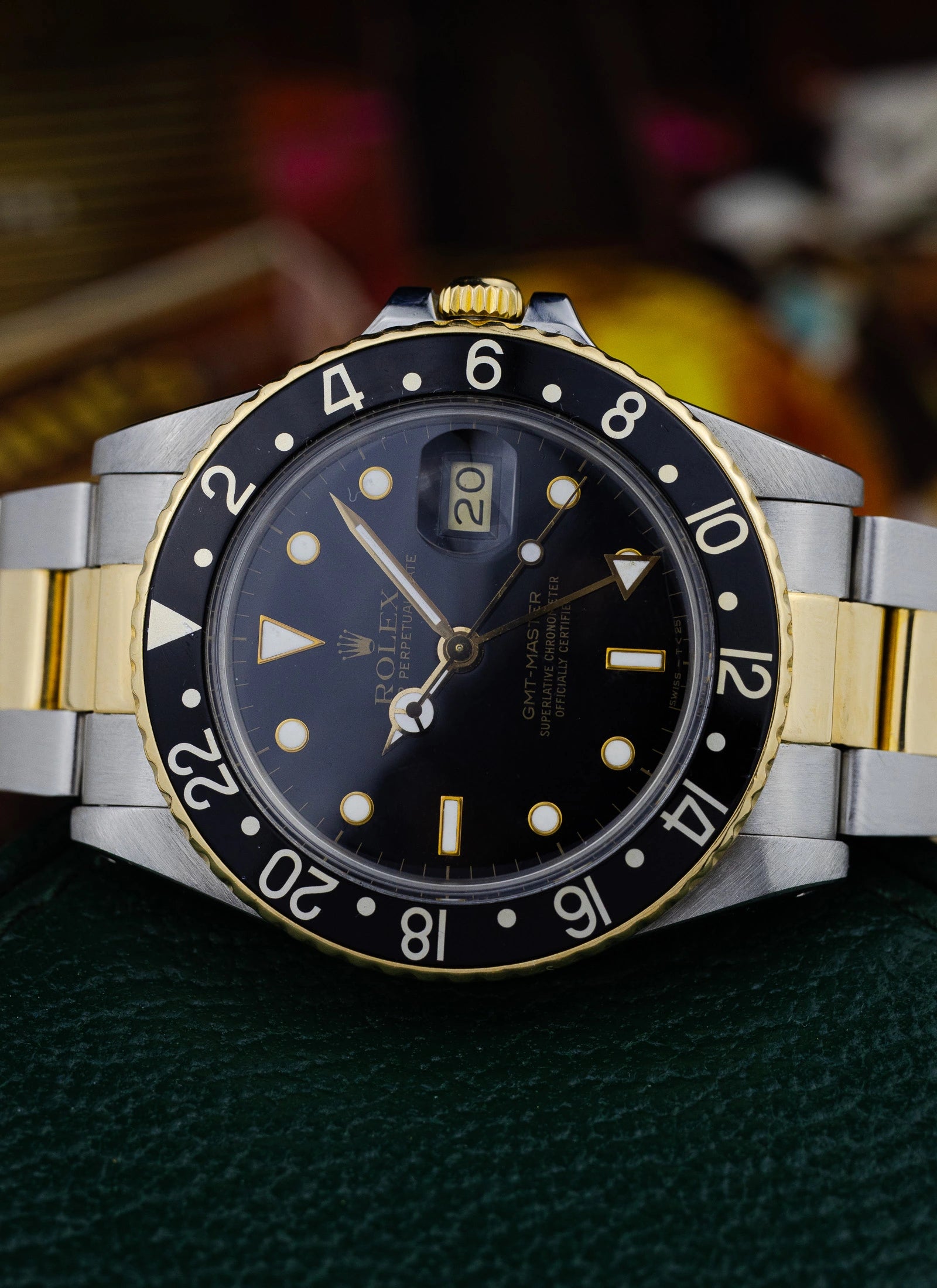 1987 Rolex Gmt Master 16753 BiColor + Box