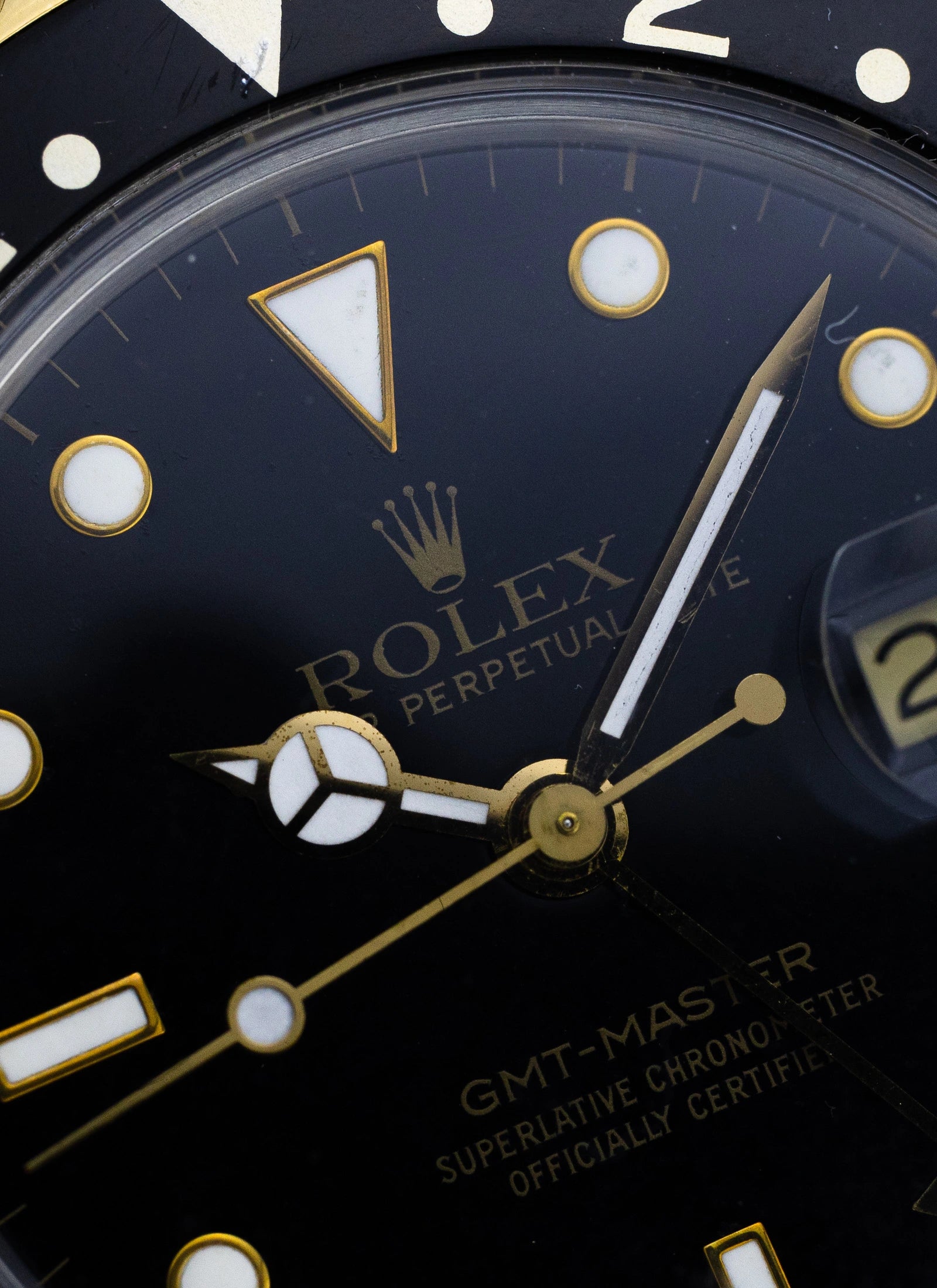 1987 Rolex Gmt Master 16753 BiColor + Box