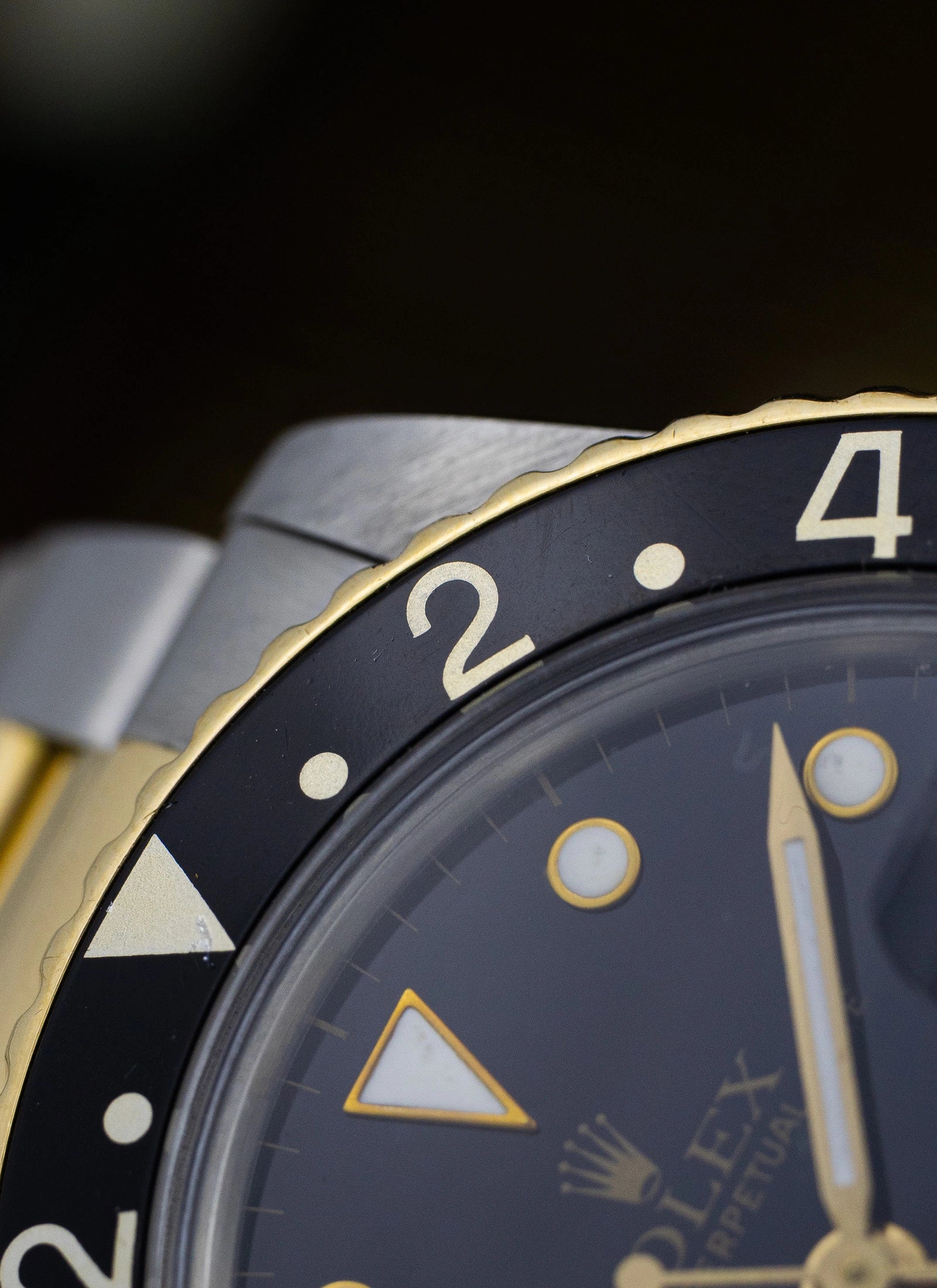 1987 Rolex Gmt Master 16753 BiColor + Box