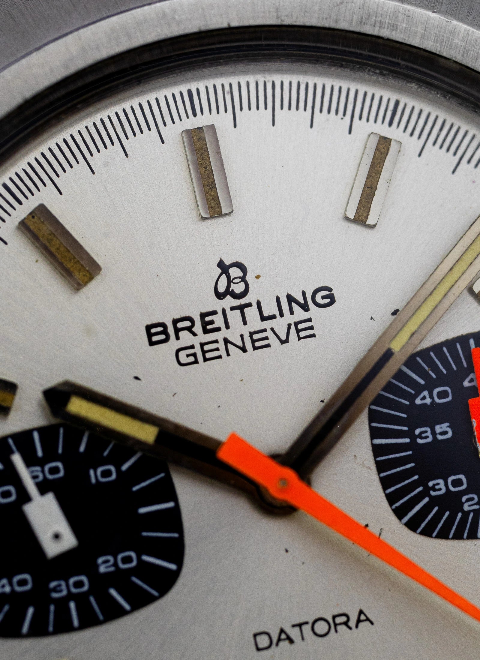 1970s Breitling Datora Chronograph ref. 2018 Valjoux 7734
