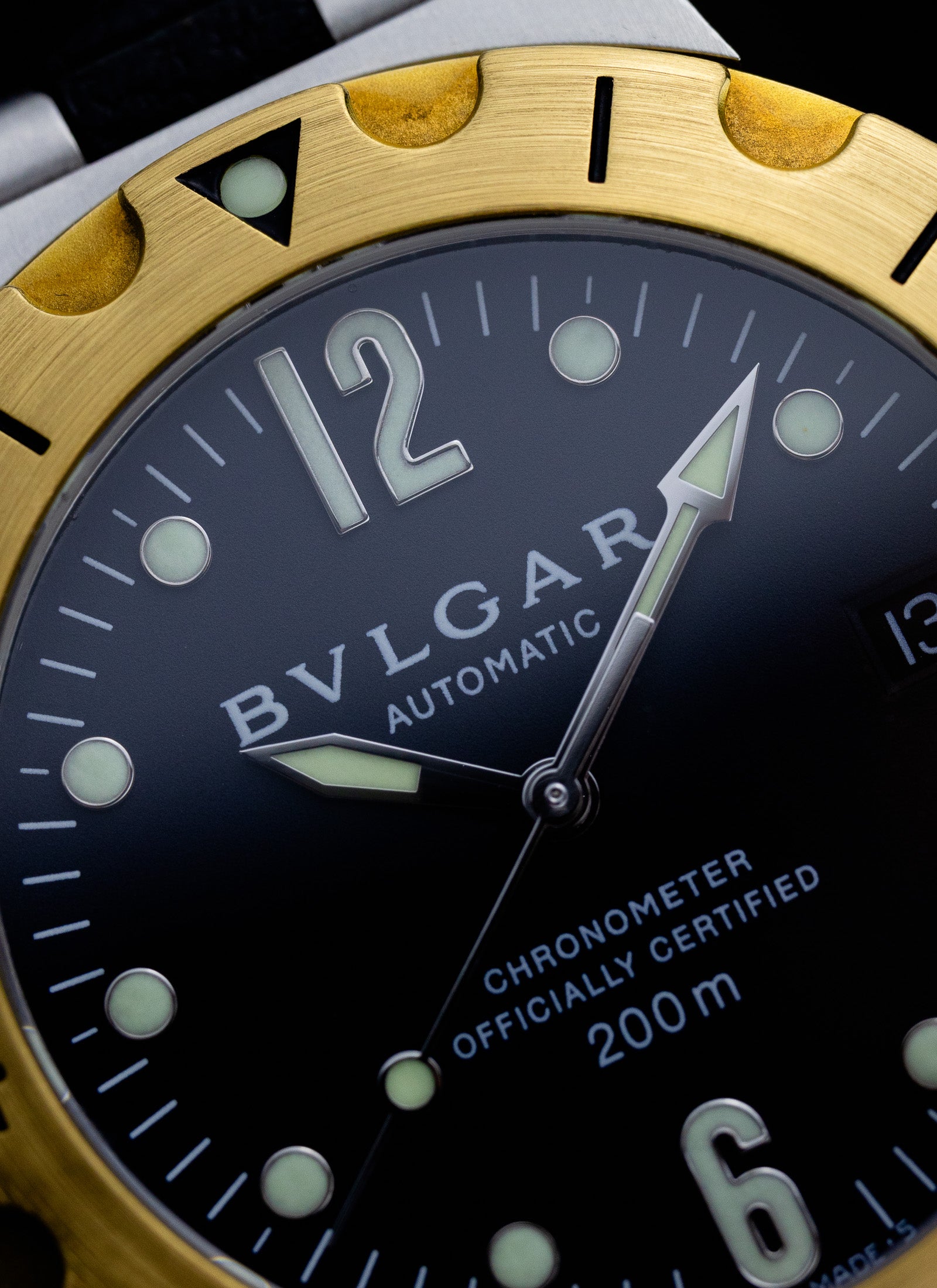 2000s Bulgari Diagono SD38SG Full Set