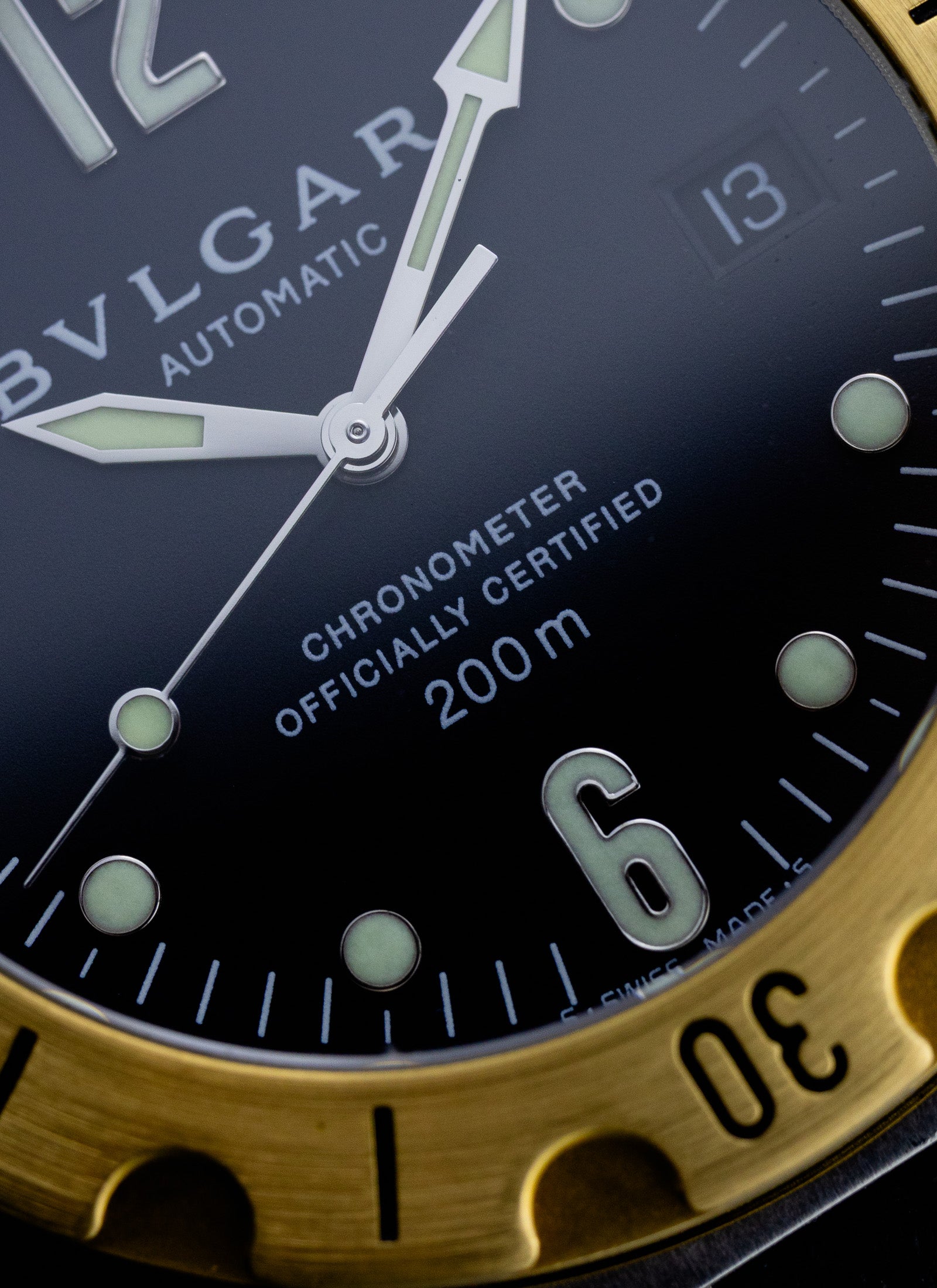 2000s Bulgari Diagono SD38SG Full Set