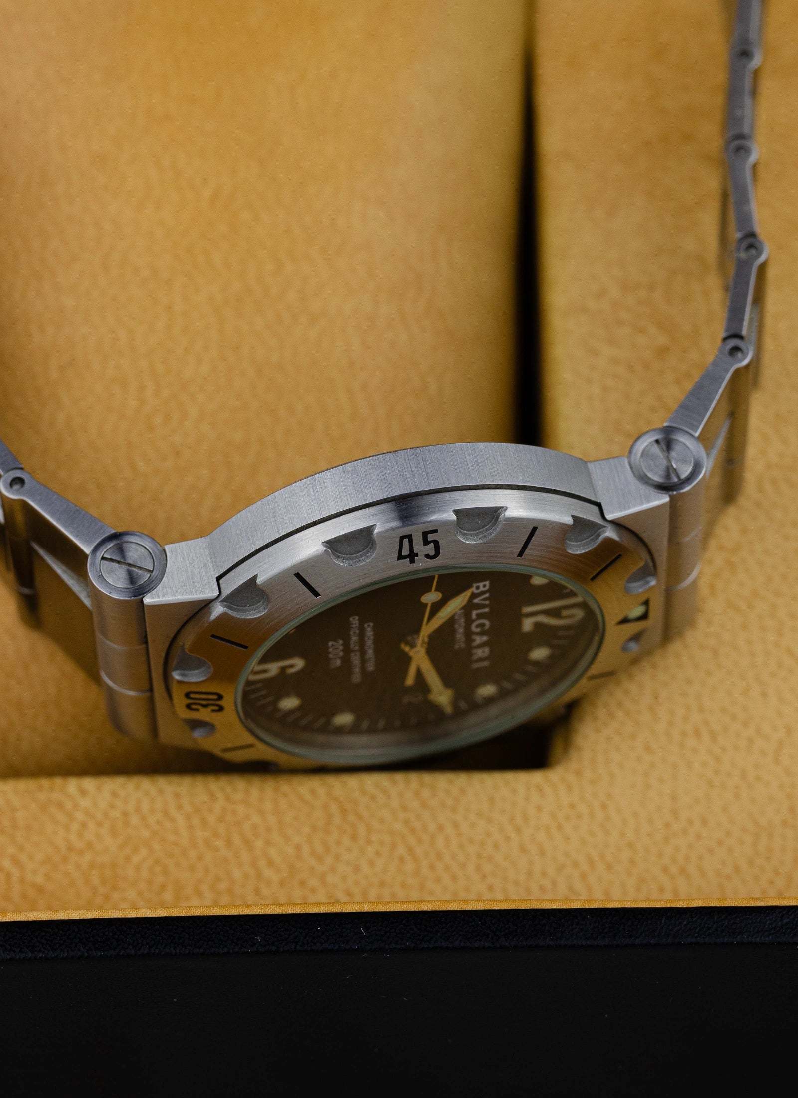 2006 Bulgari Diagono Scuba SD38S Full Set