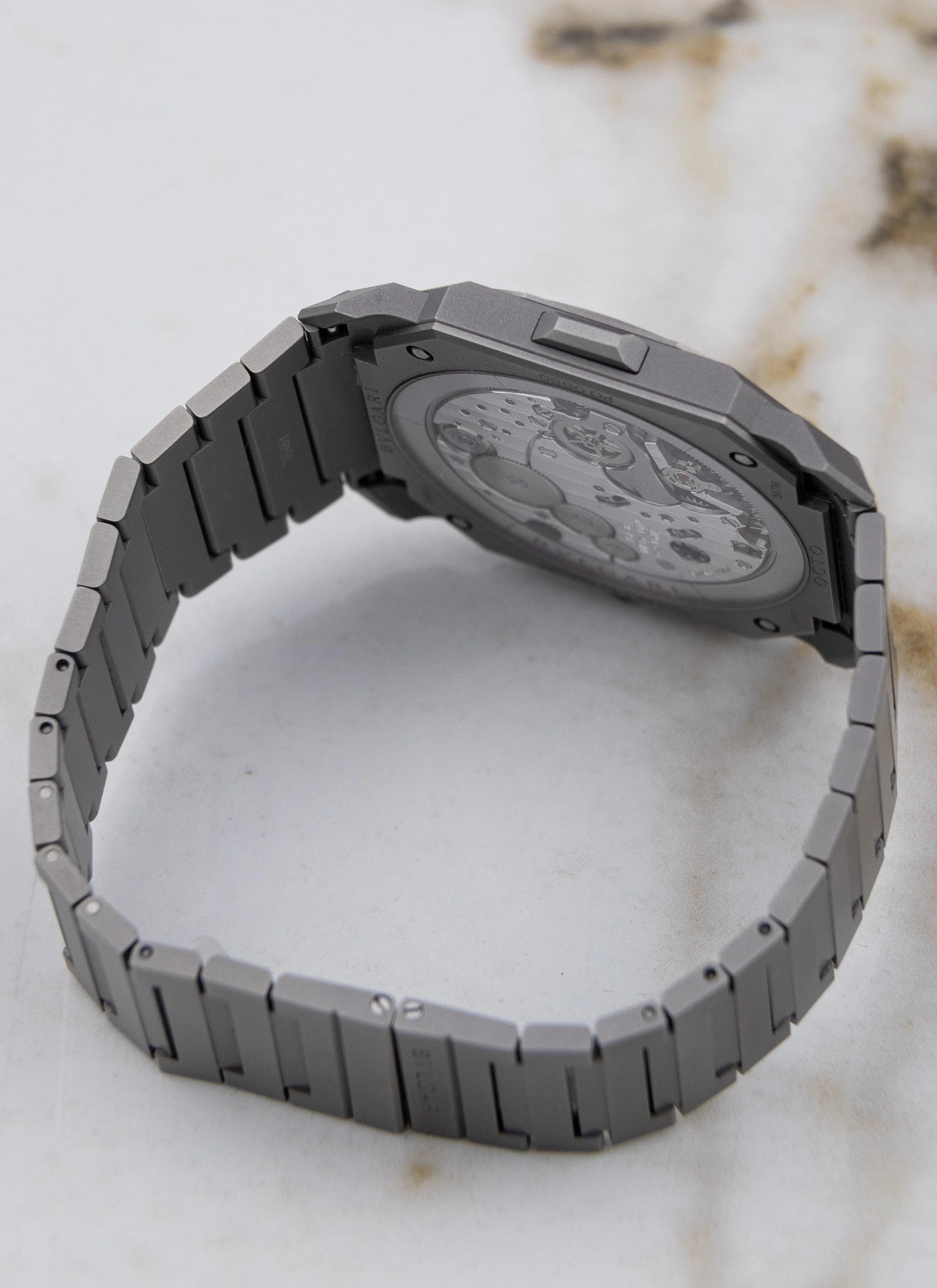 2020 BVLGARI Octo Finissimo Titanium Chronograph GMT 103068