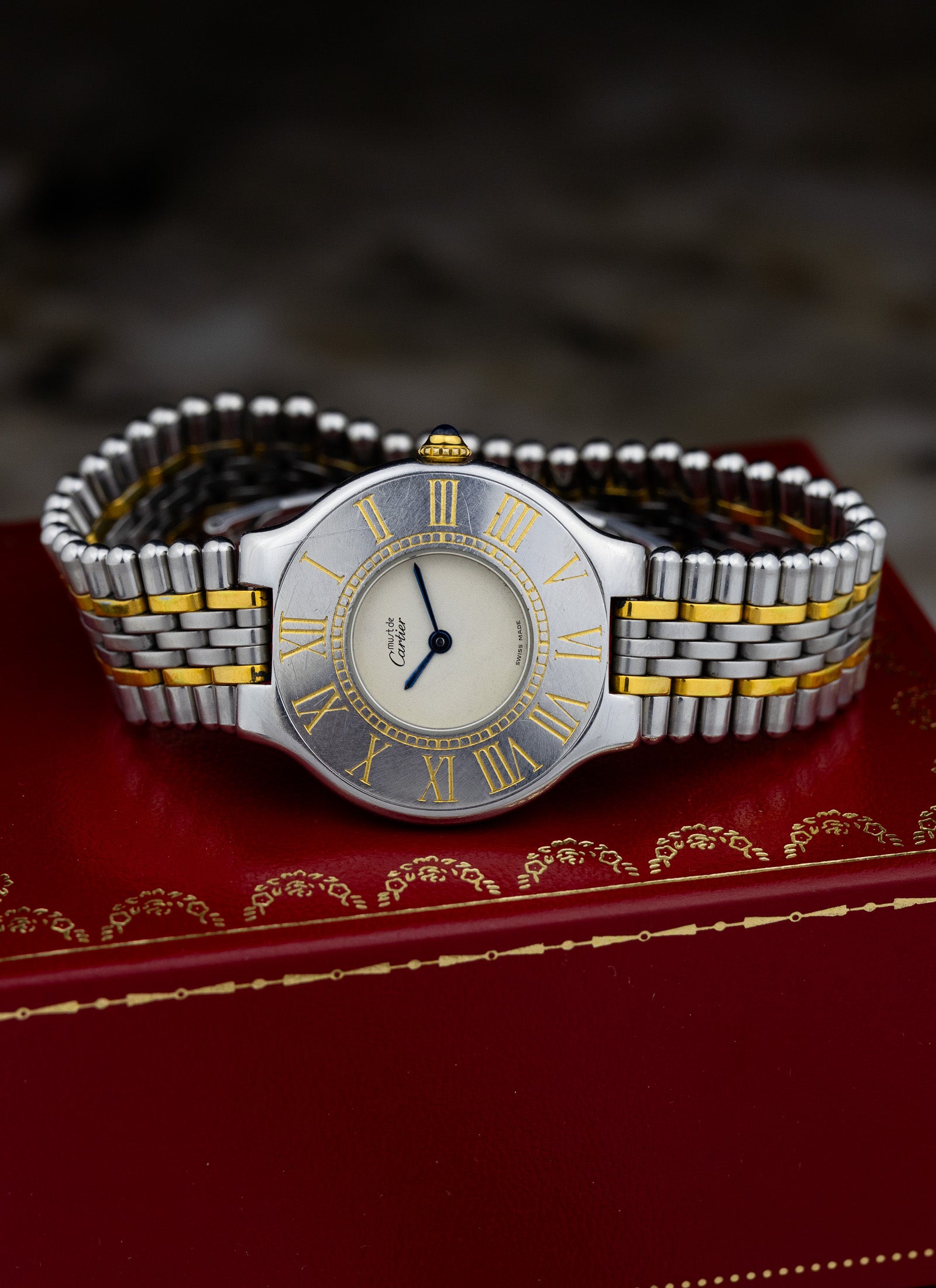 1993 Cartier Must 21 Quartz Full Set