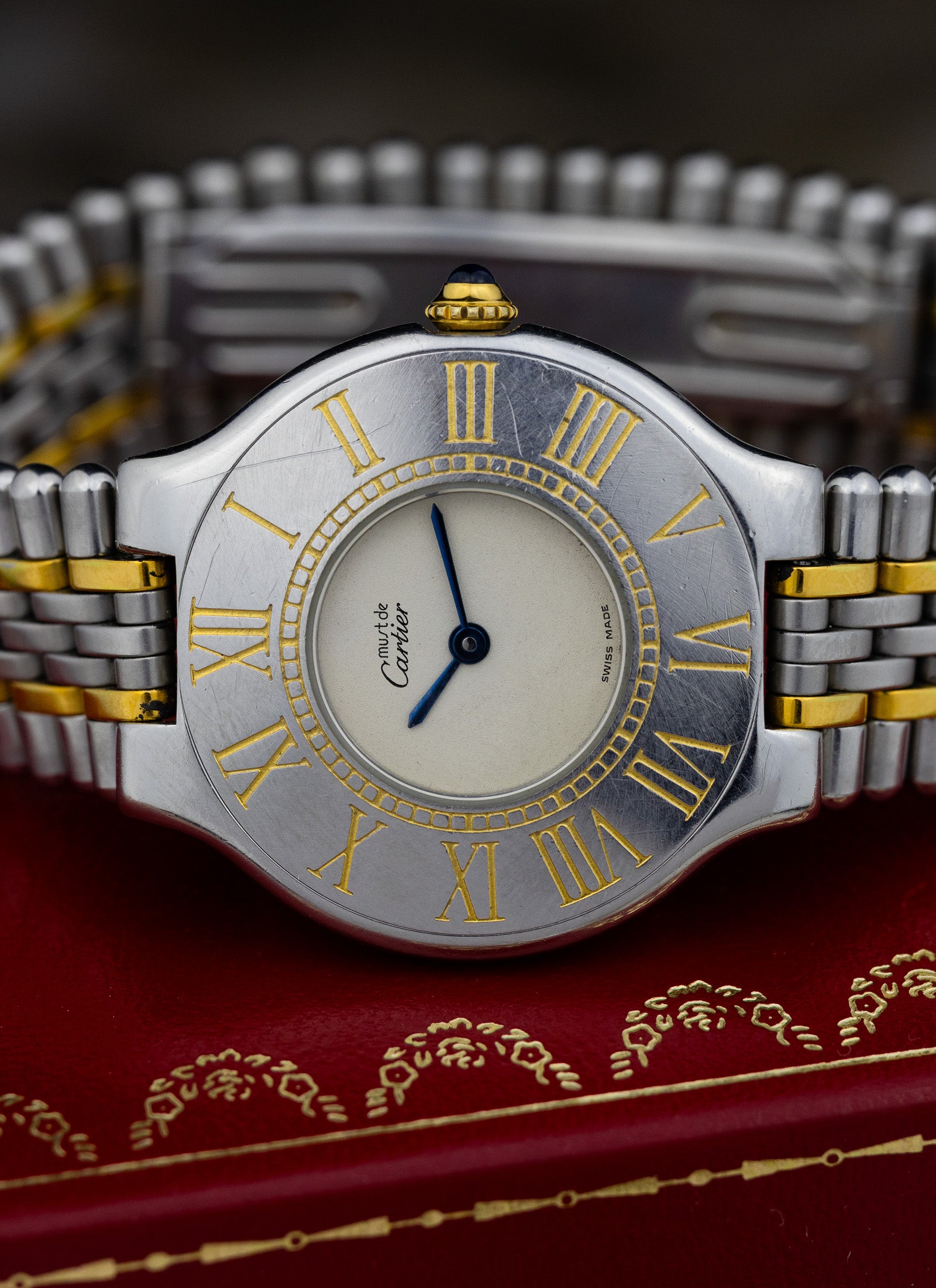 1993 Cartier Must 21 Quartz Full Set