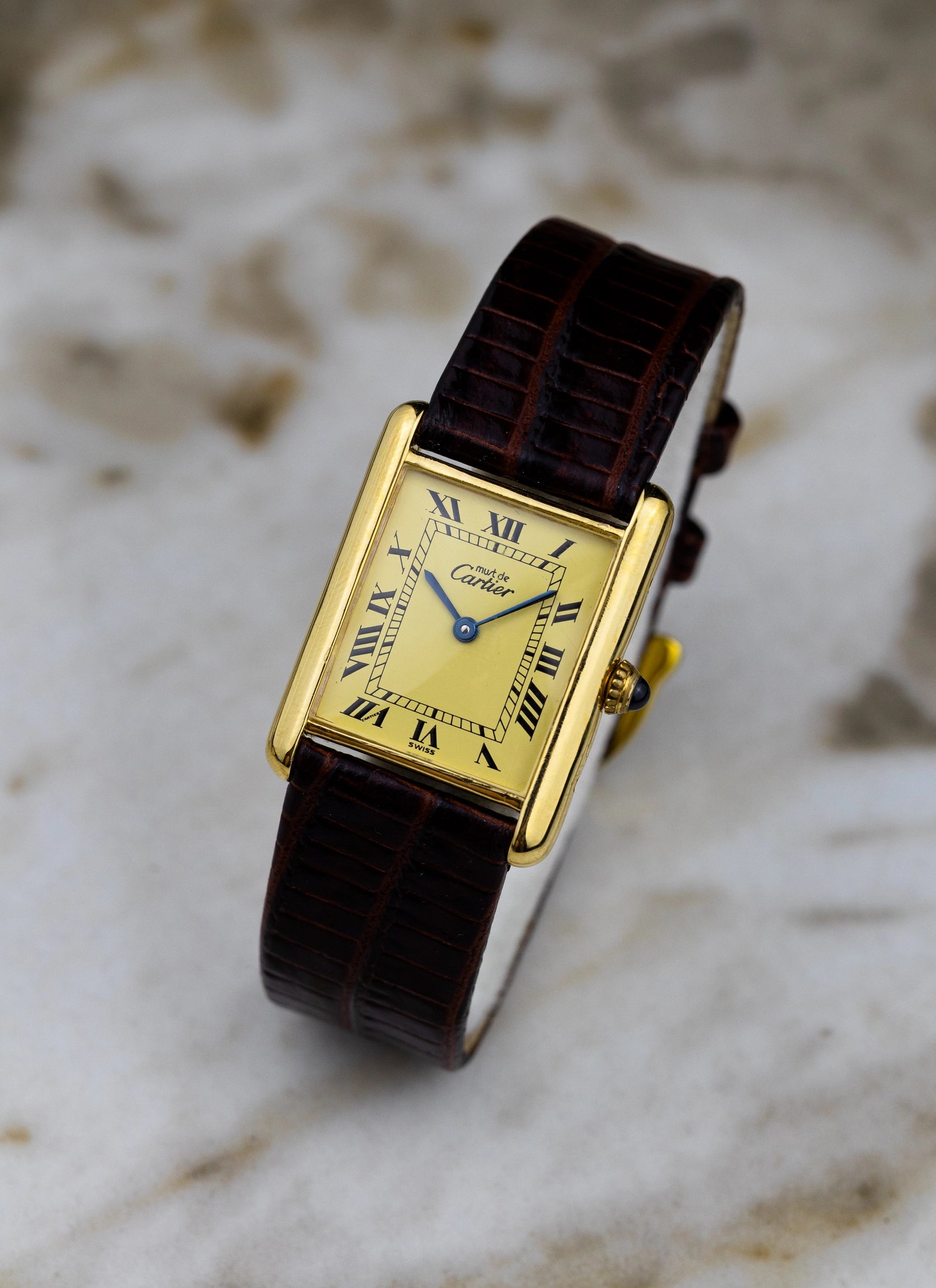 [Reserved] 1990s Cartier Tank Must De Ivory Ref. 590005