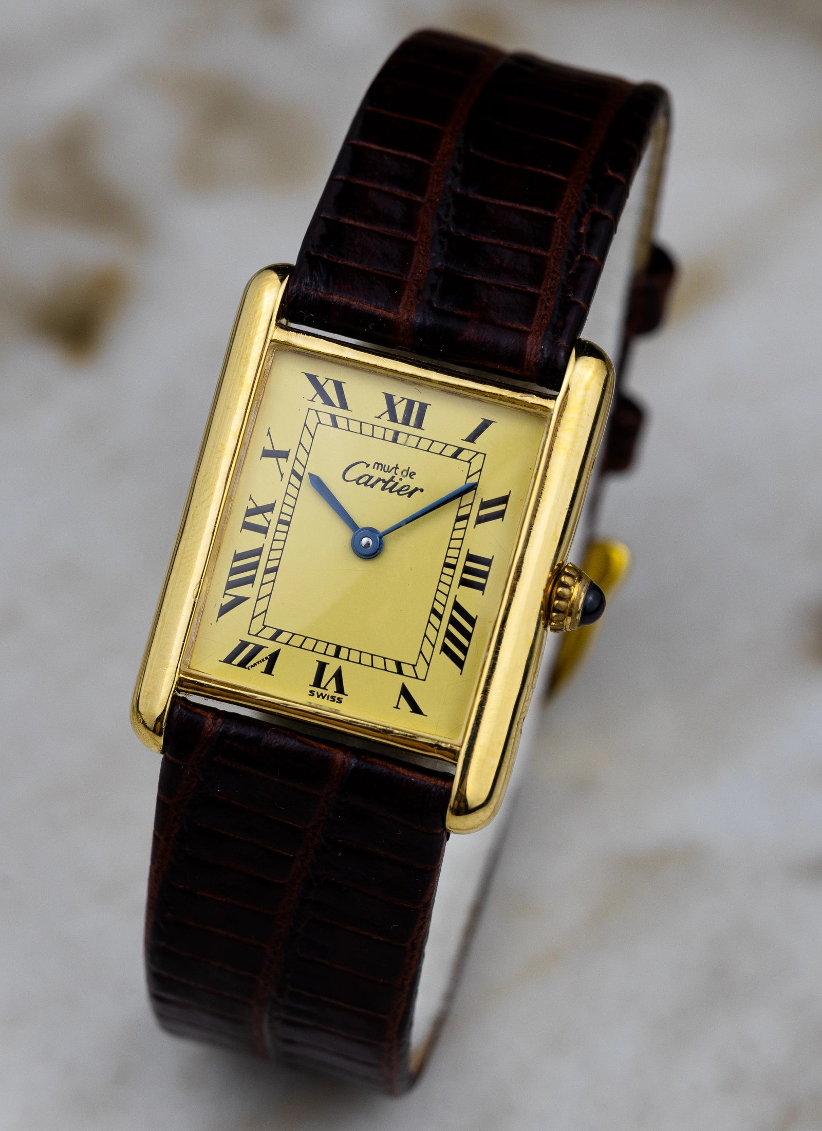 [Reserved] 1990s Cartier Tank Must De Ivory Ref. 590005