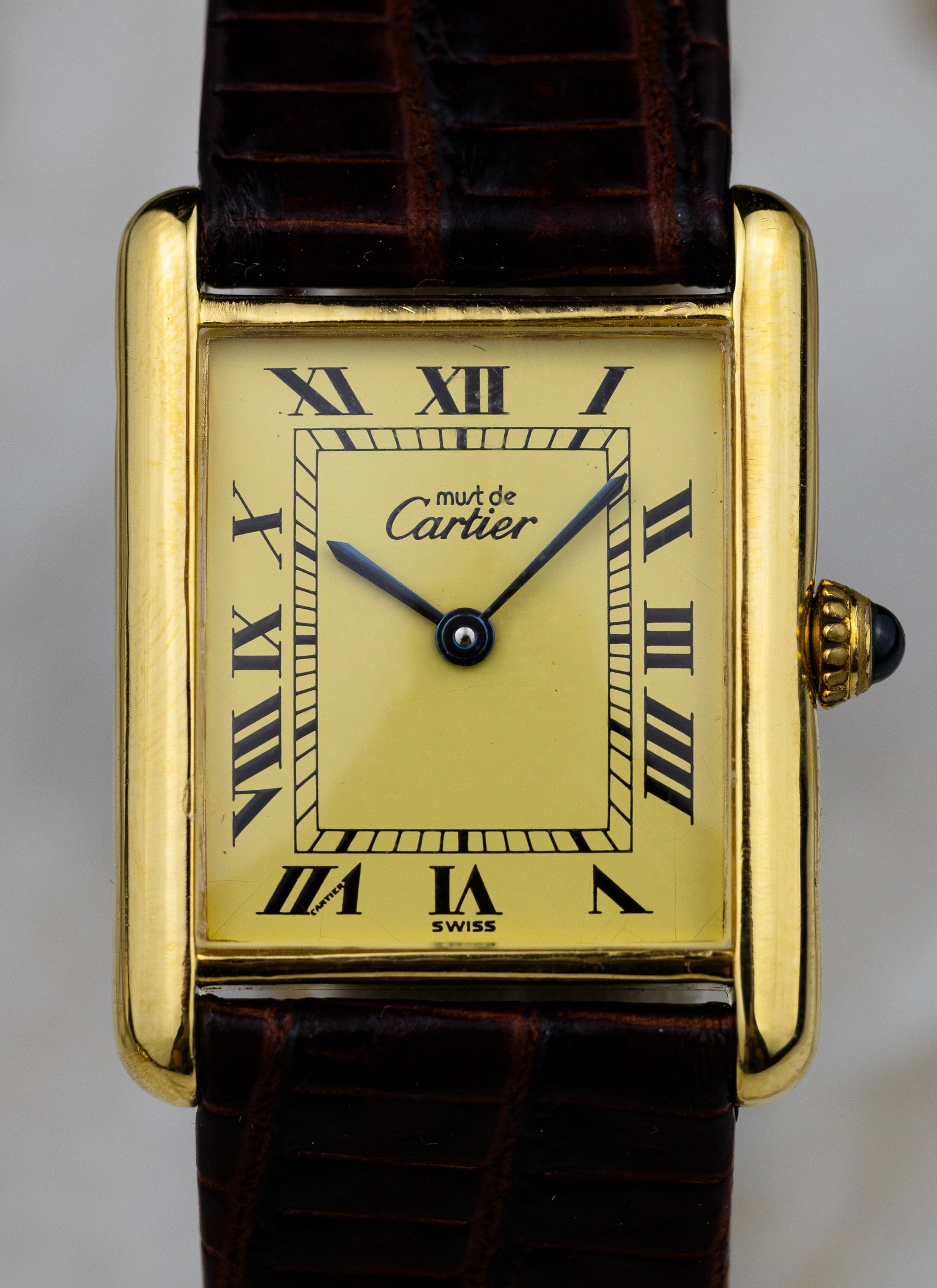 [Reserved] 1990s Cartier Tank Must De Ivory Ref. 590005