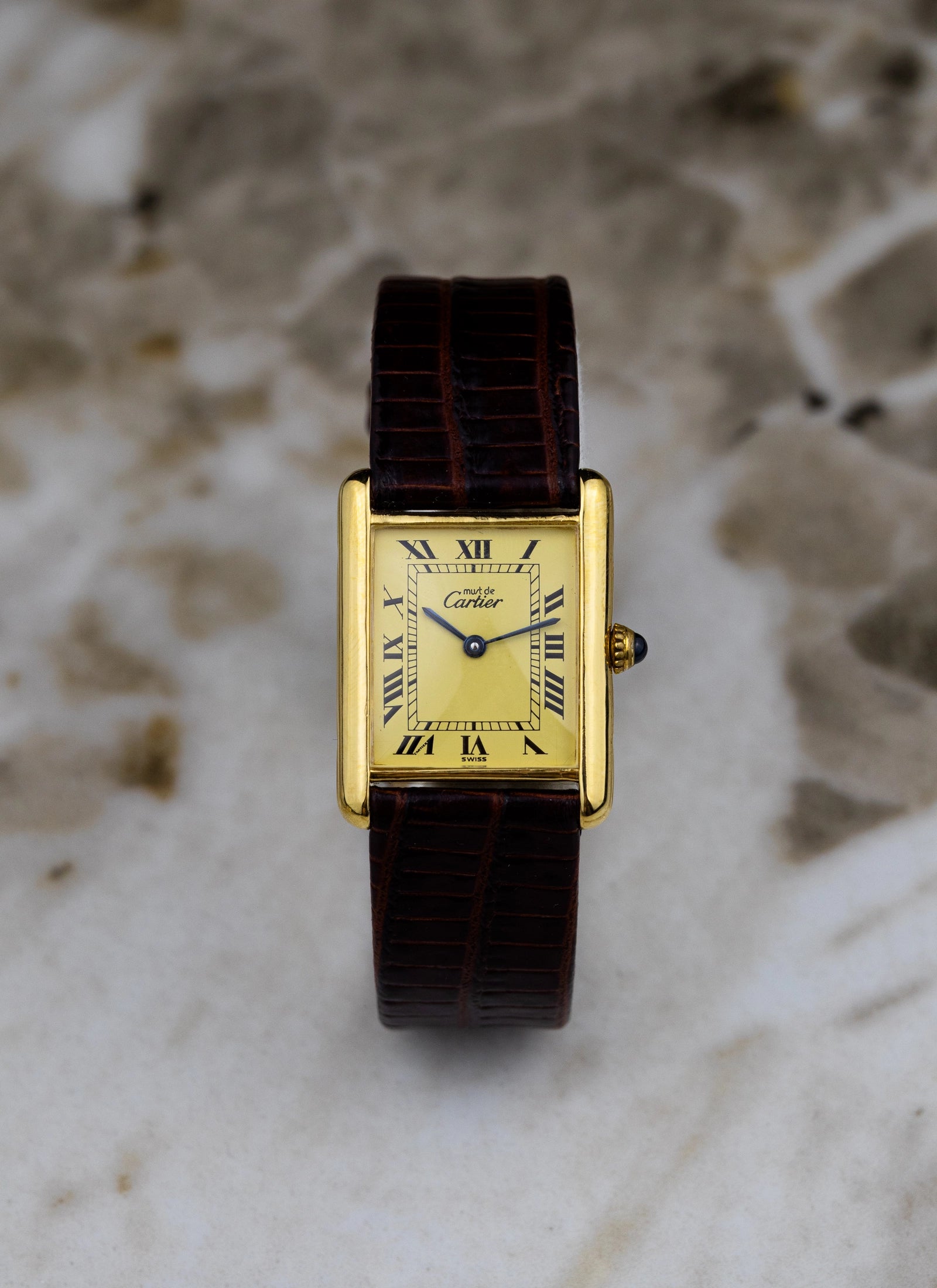 [Reserved] 1990s Cartier Tank Must De Ivory Ref. 590005