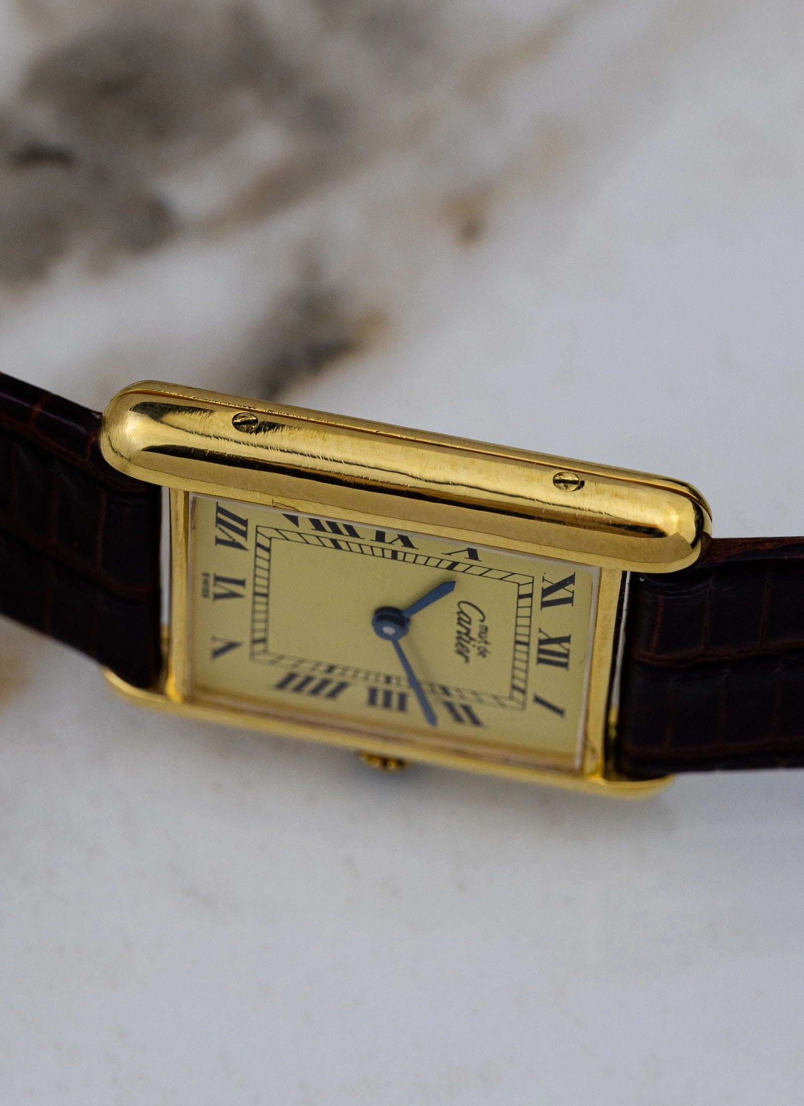 [Reserved] 1990s Cartier Tank Must De Ivory Ref. 590005