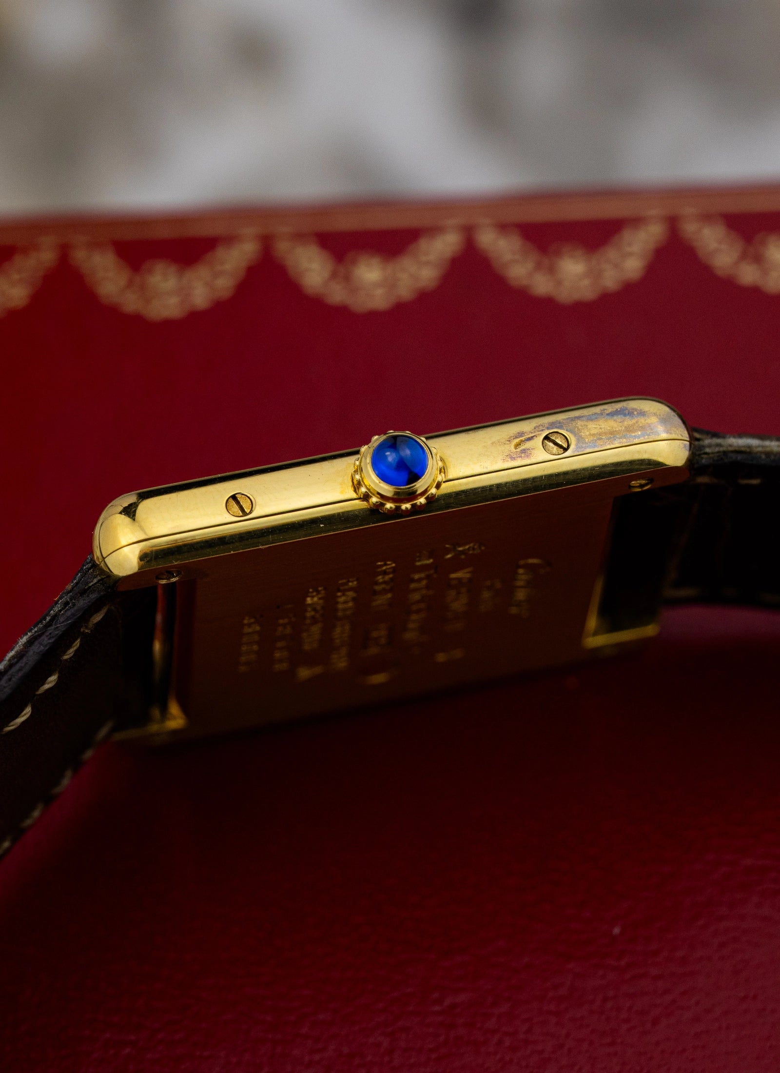 1990s Cartier Tank Must De Ivory Ref. 590005 Full Set