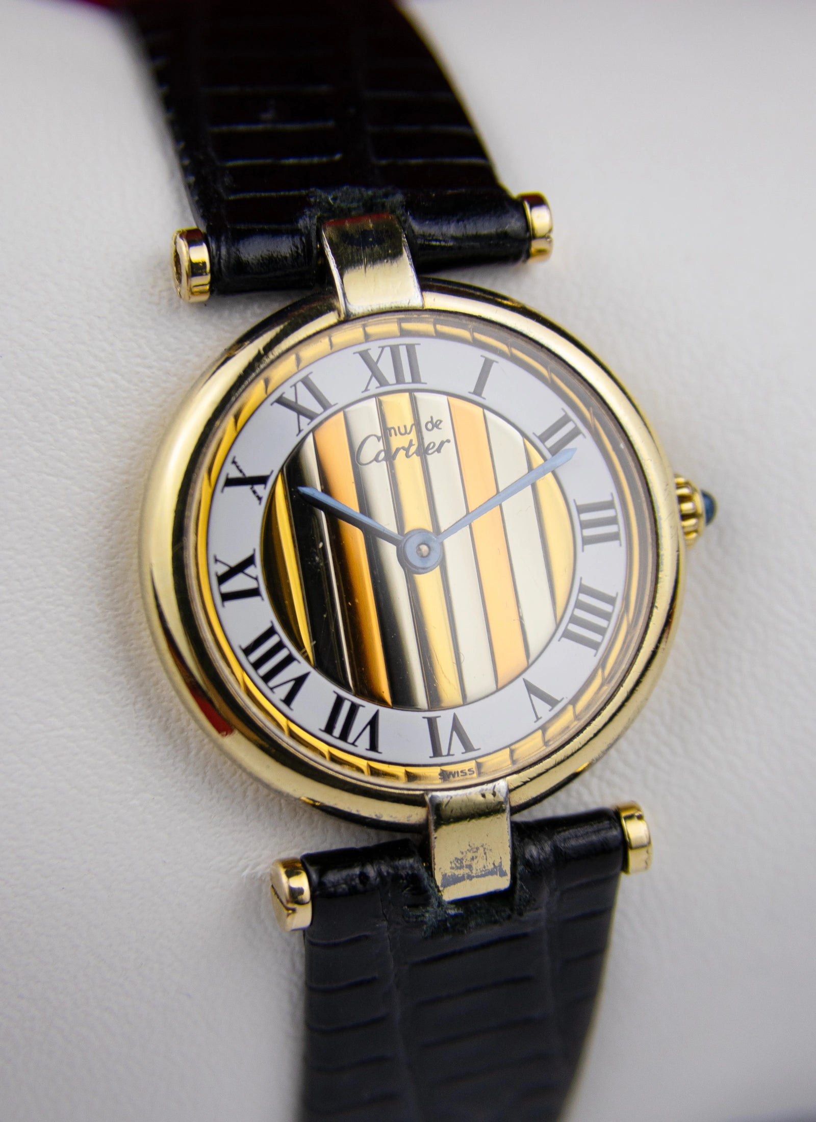 1989 Must De Cartier Vendome Trinity Dial