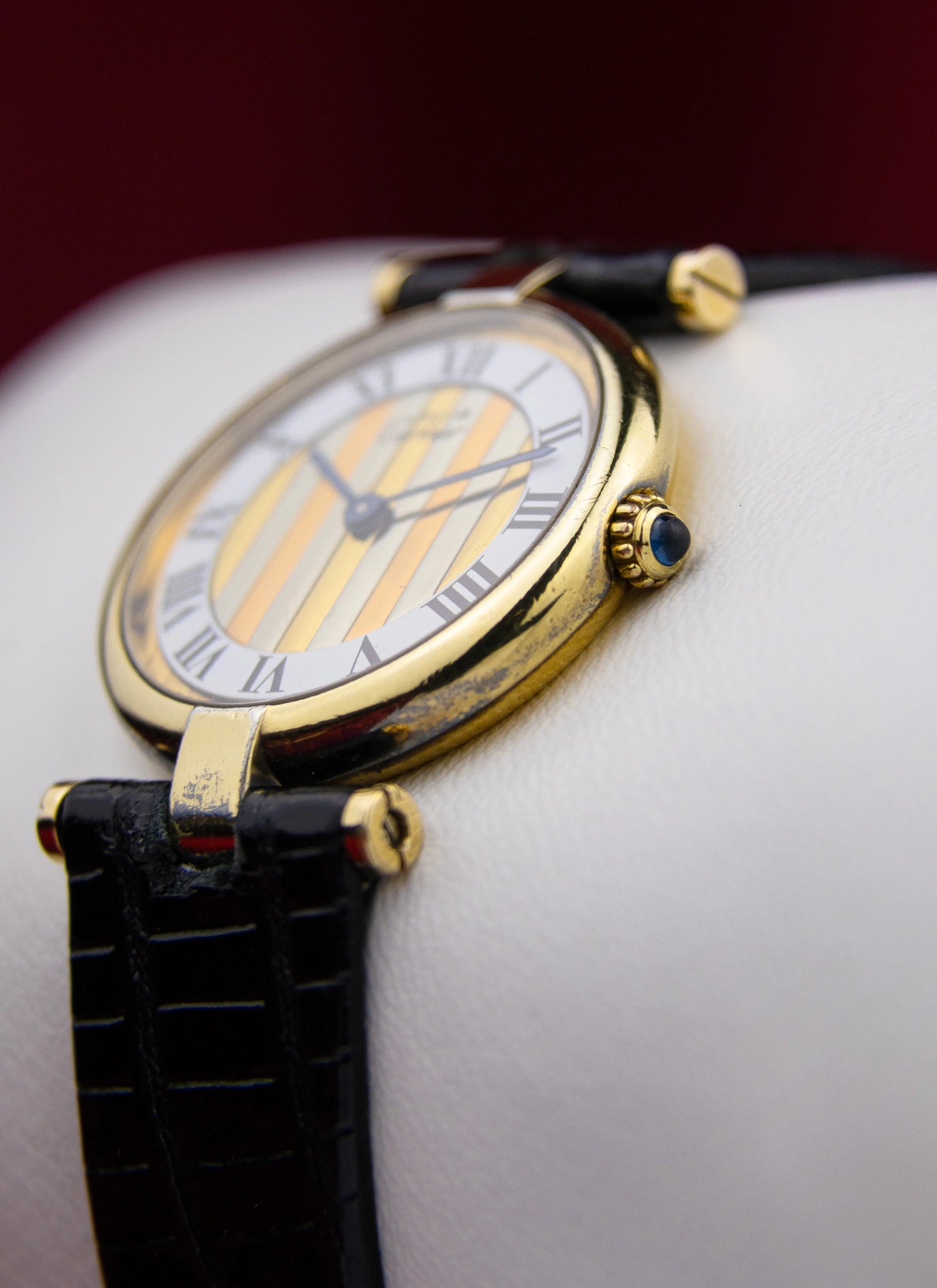 1989 Must De Cartier Vendome Trinity Dial