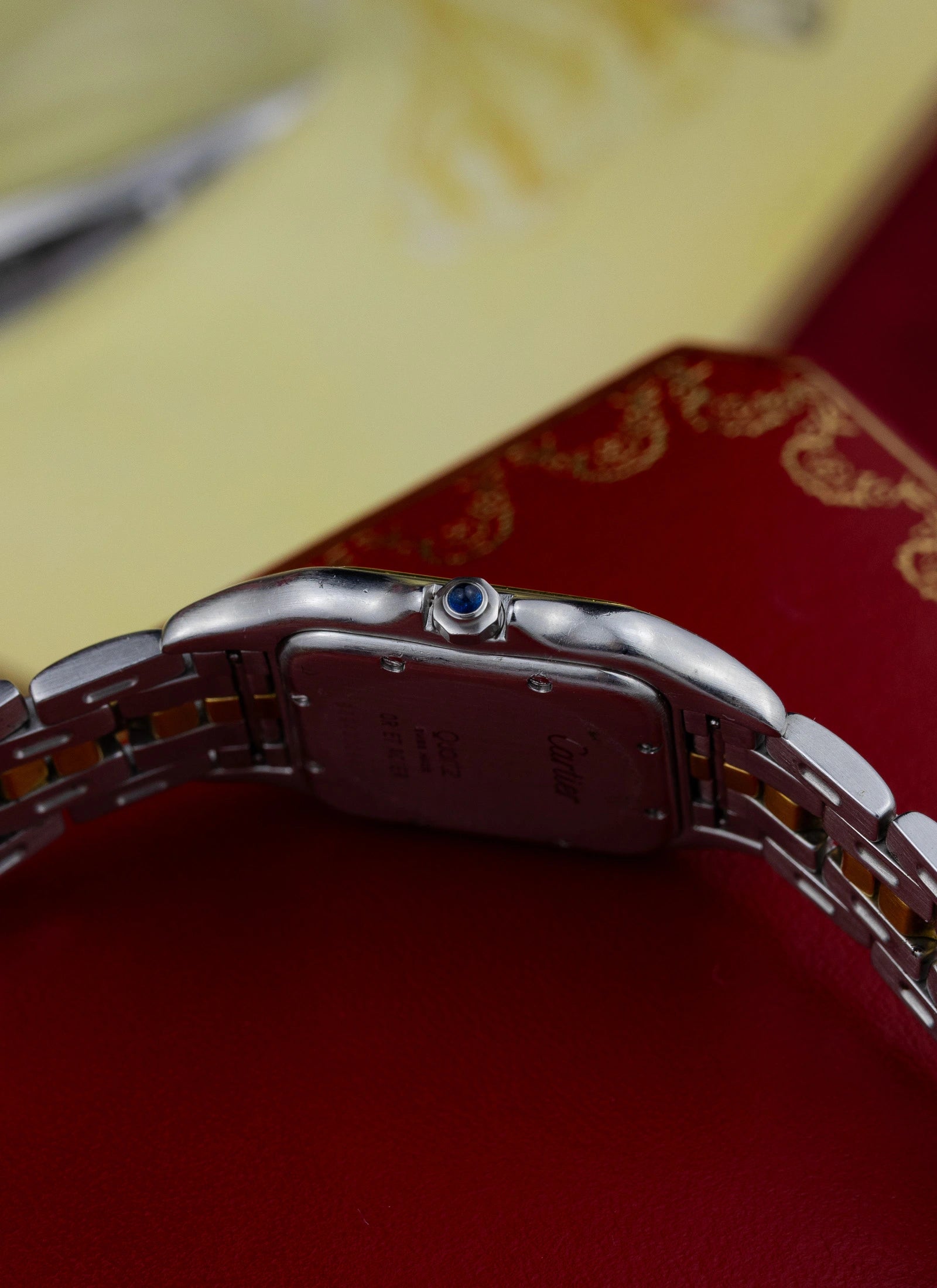 1990s Cartier Panthere Date Quartz Box