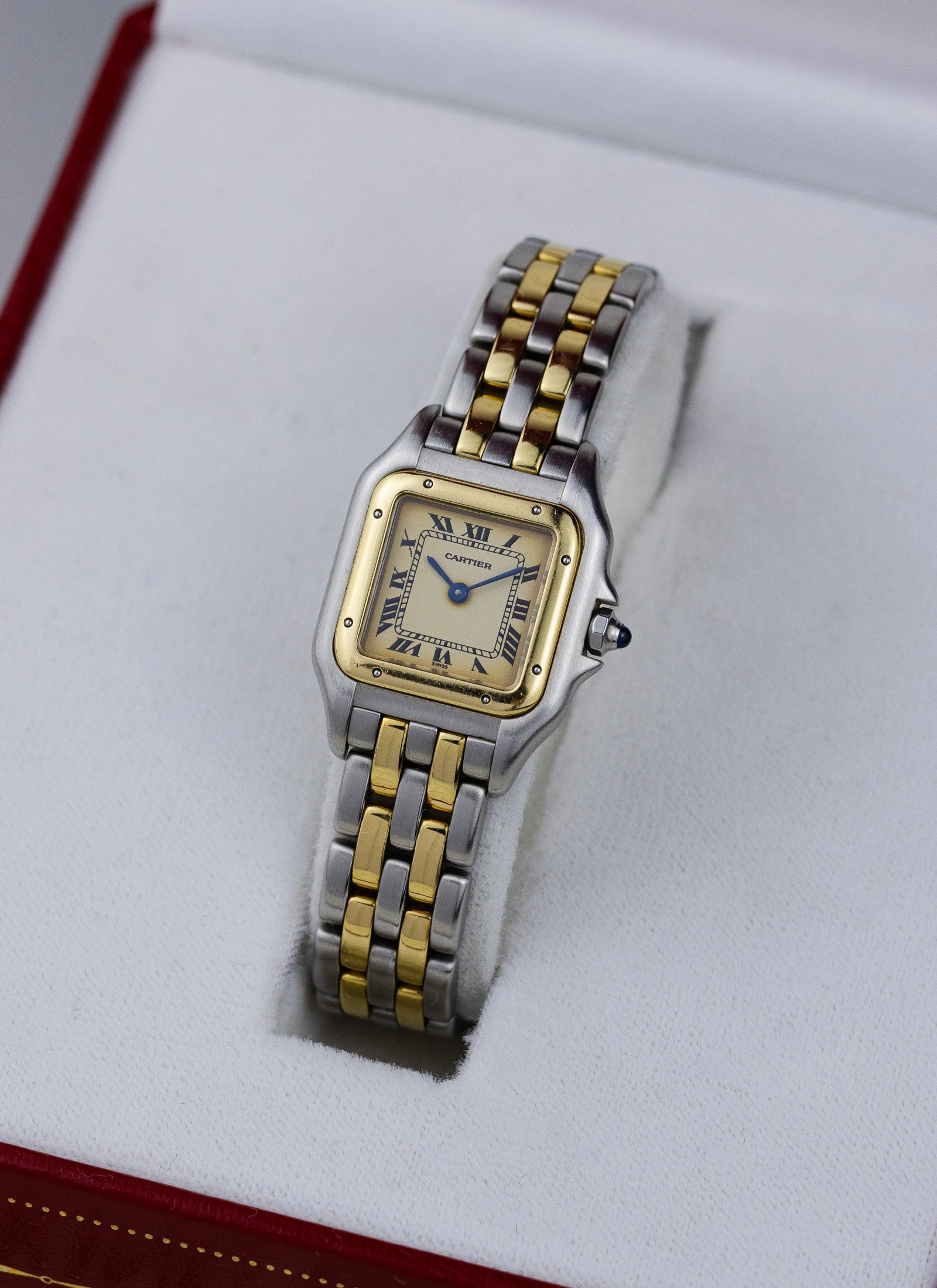 [REZERWACJA]1989 Cartier Panthere Bicolor 166921 Box & Receipt
