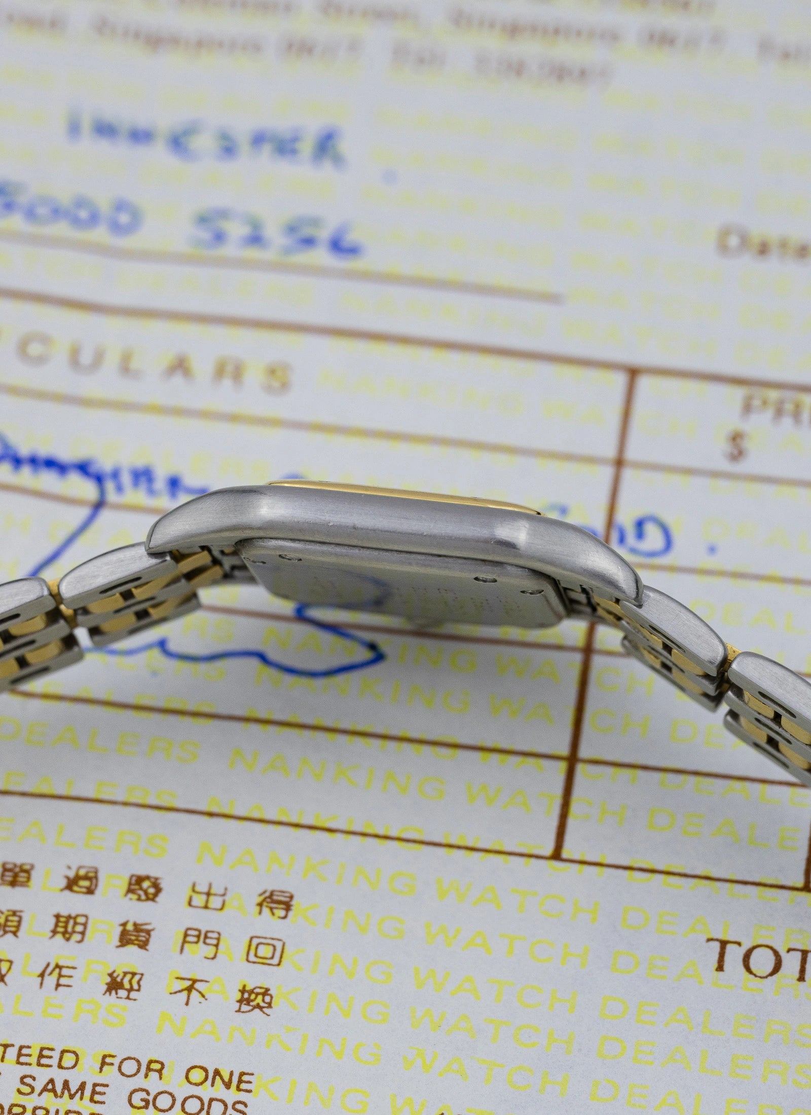 [REZERWACJA]1989 Cartier Panthere Bicolor 166921 Box & Receipt