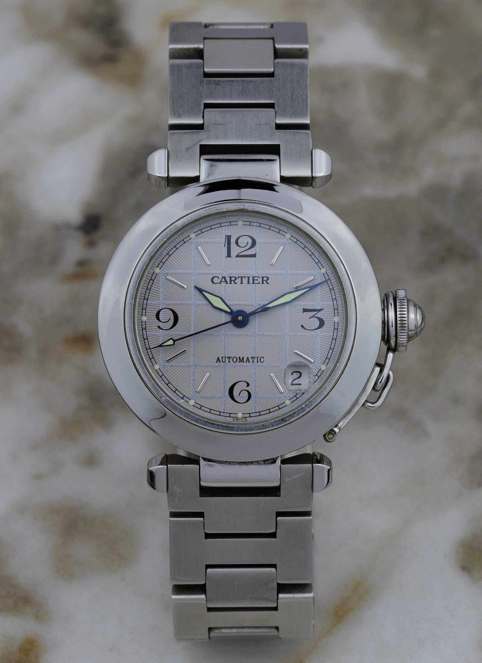 2000s Cartier Pasha White Dial 2324