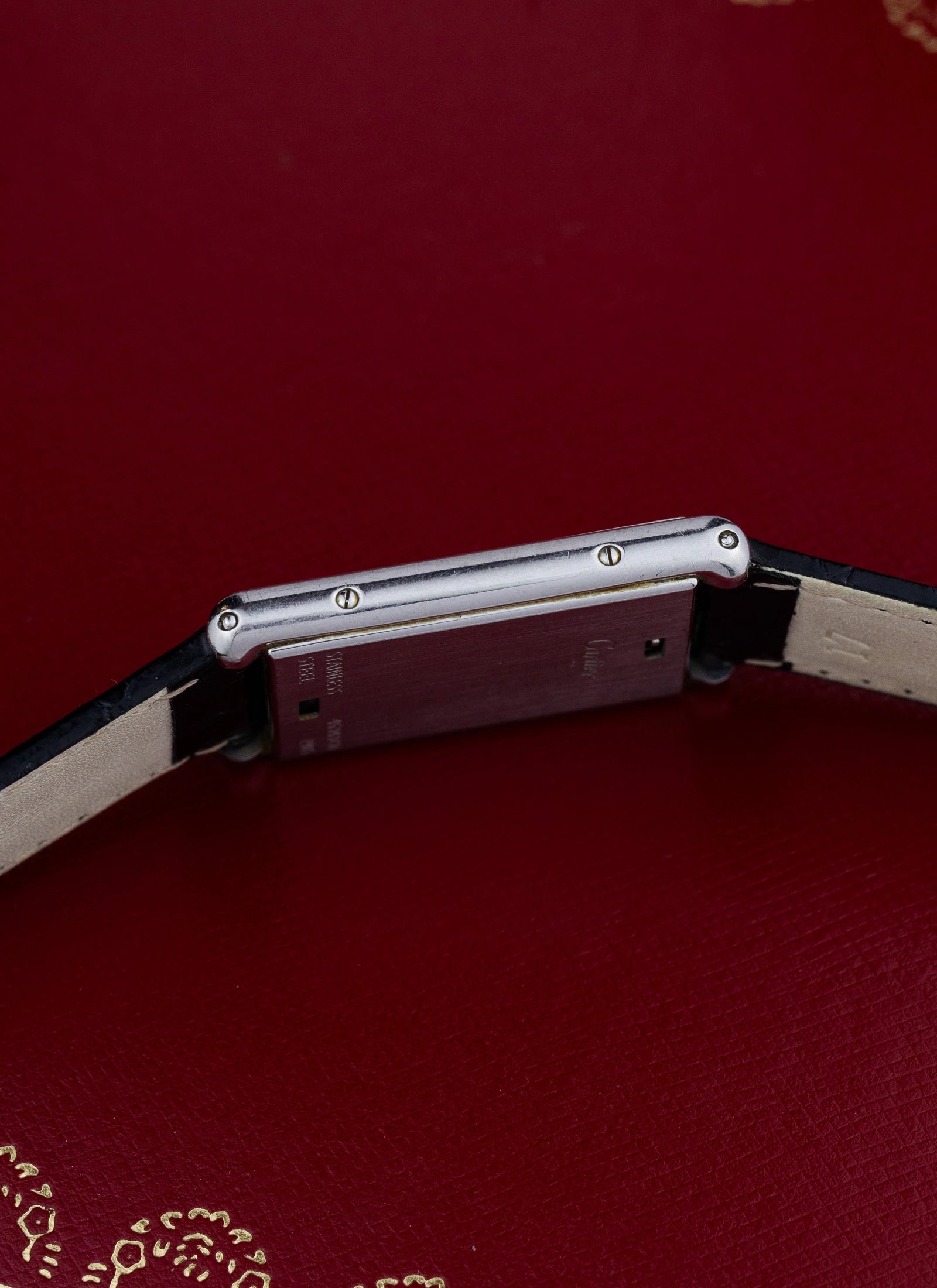 2010s Cartier Tank Basculante Quartz 2405 Box