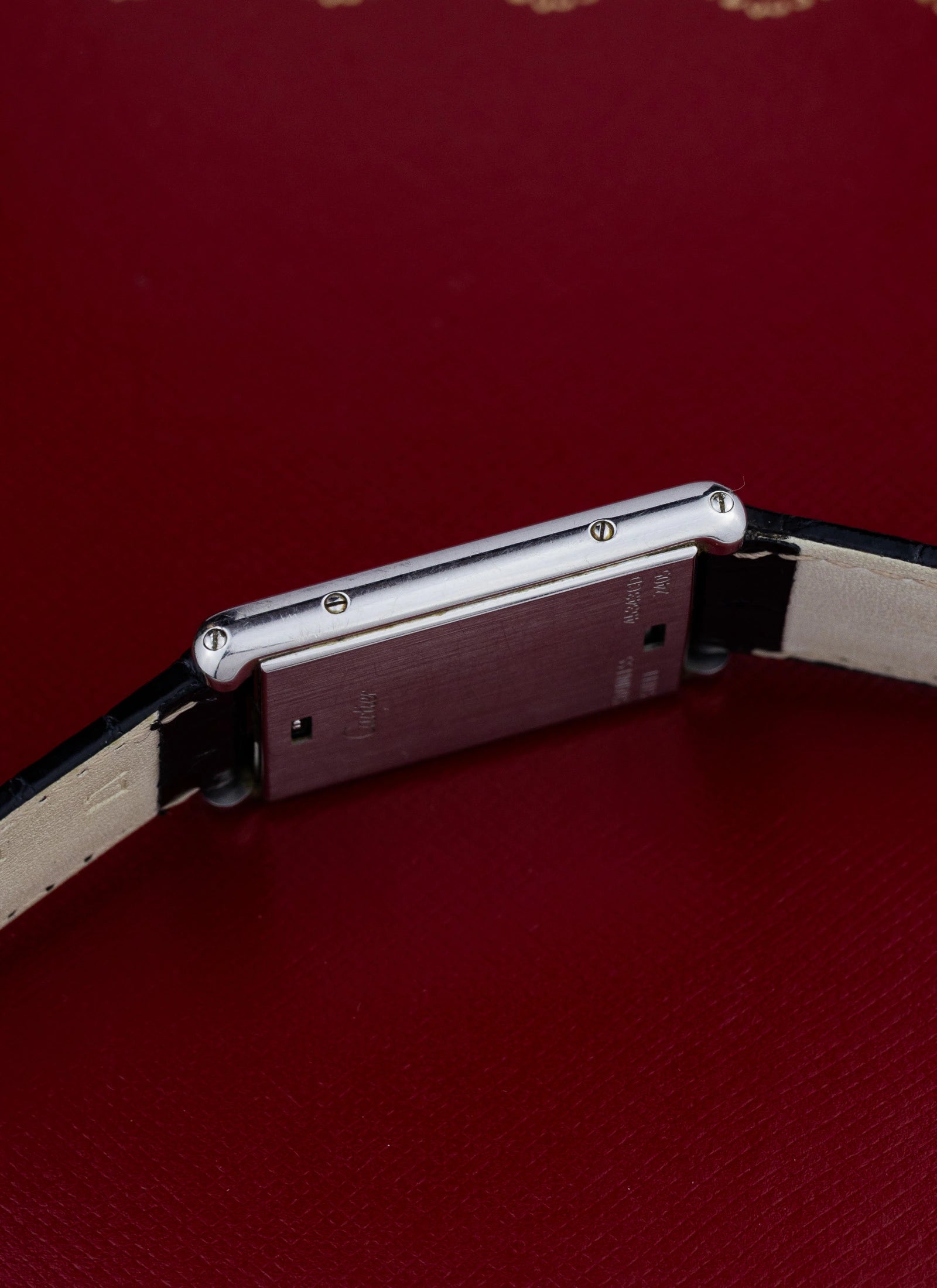 2010s Cartier Tank Basculante Quartz 2405 Box