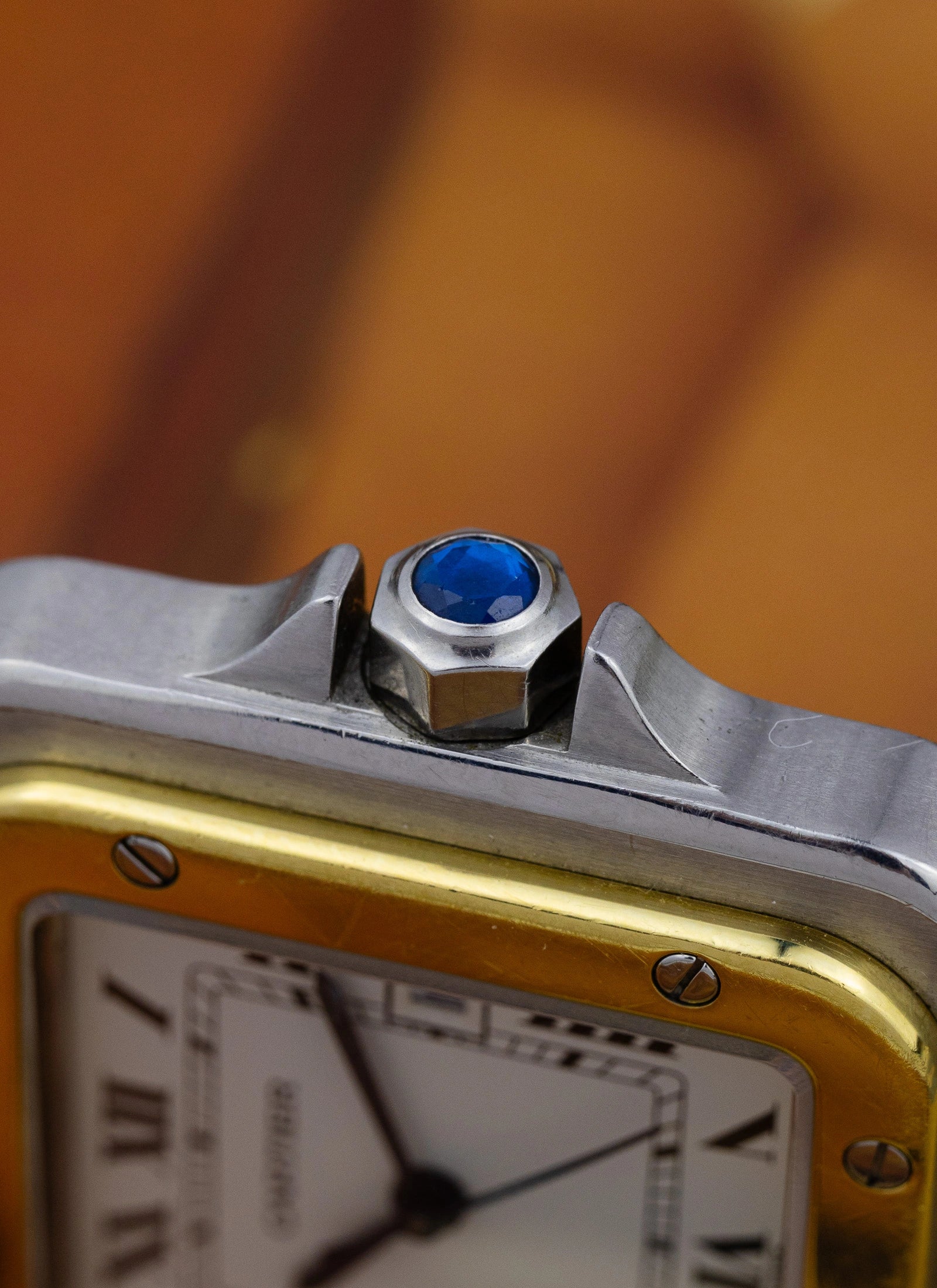 1980s Cartier Santos Caree Automatique