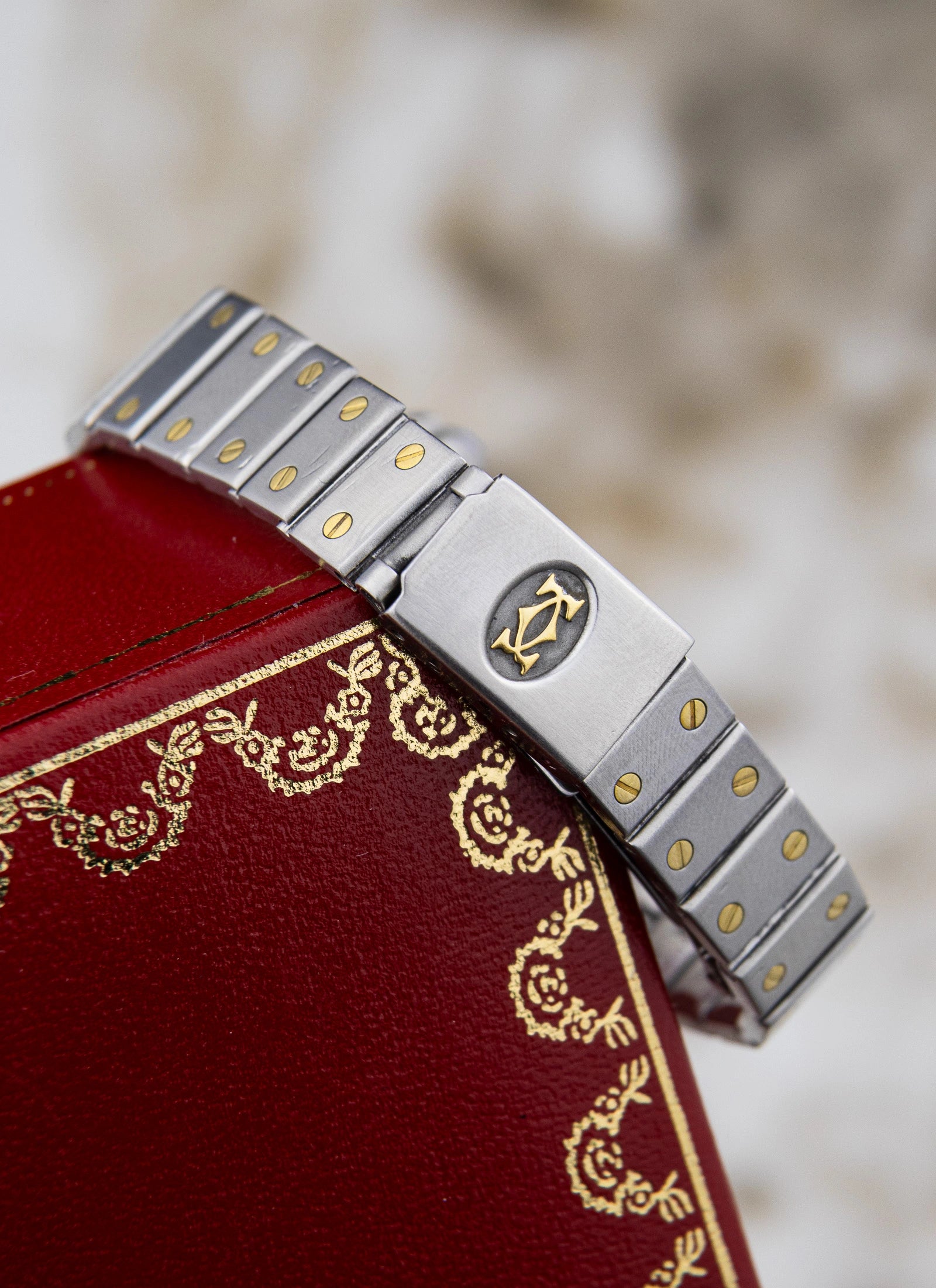 1990s Ladies Cartier Santos Carree 0902