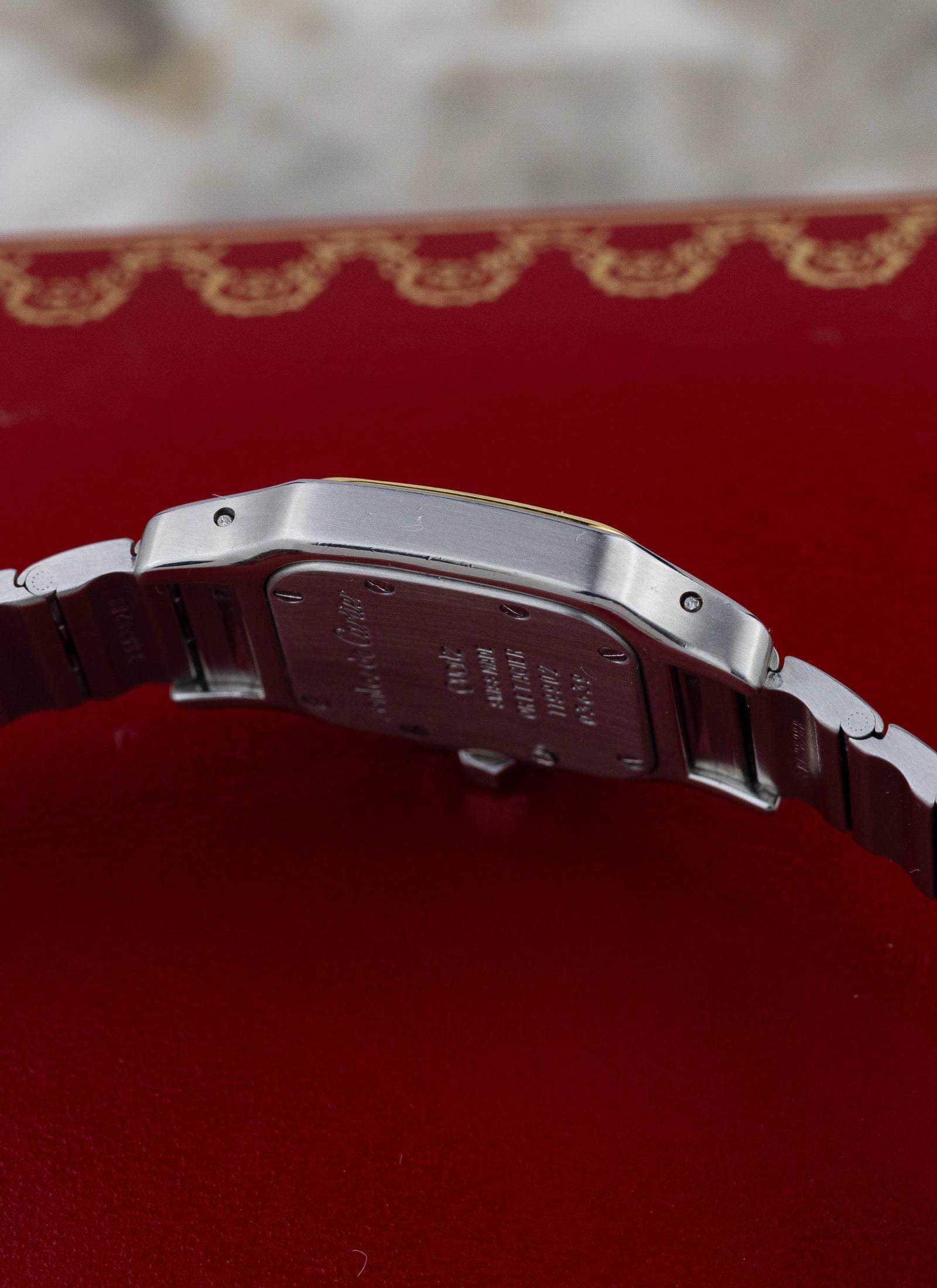 1990s Cartier Santos Galbee Moonphase 119902 Box