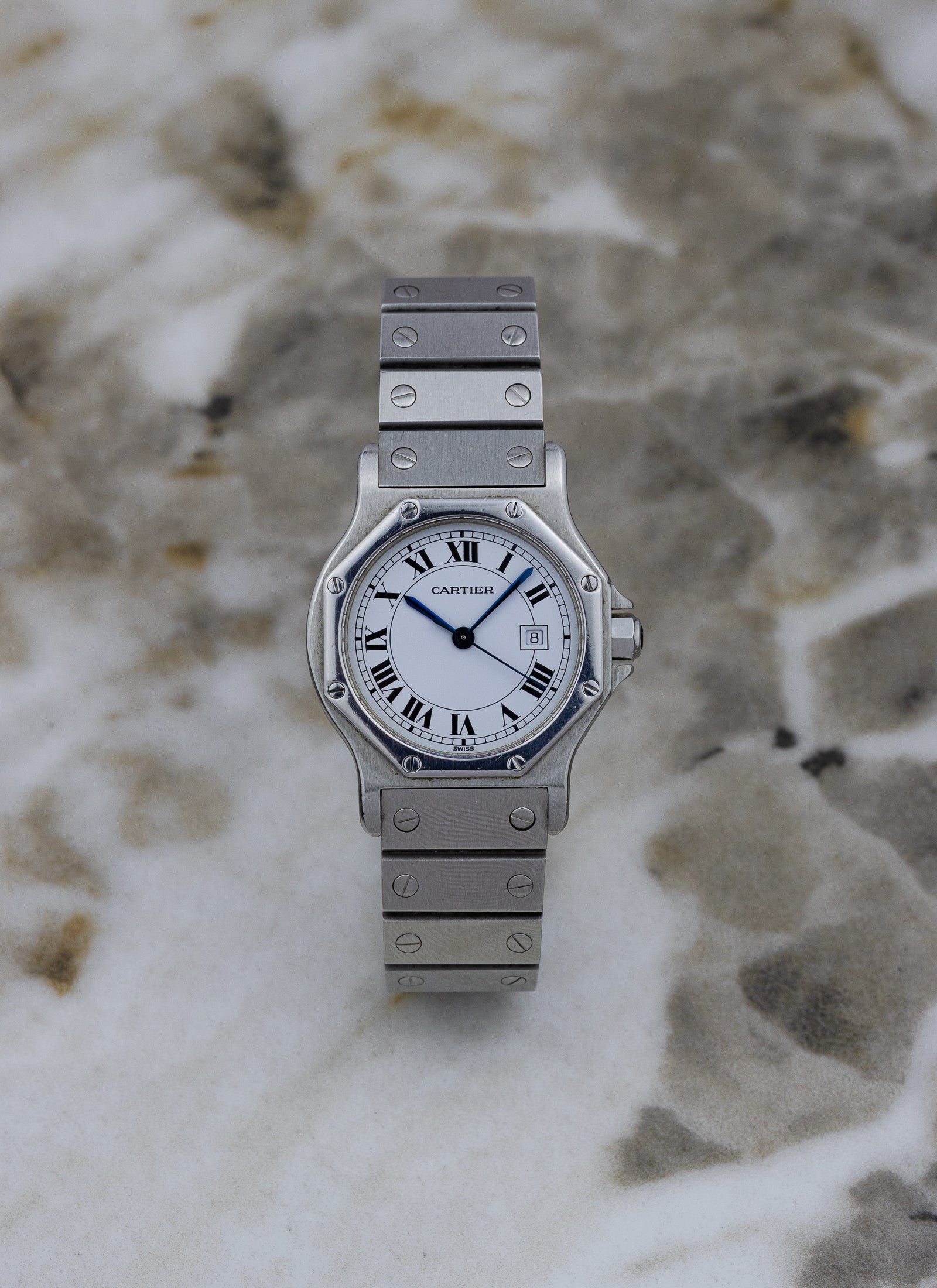 1990s Cartier Santos Octagon Automatic