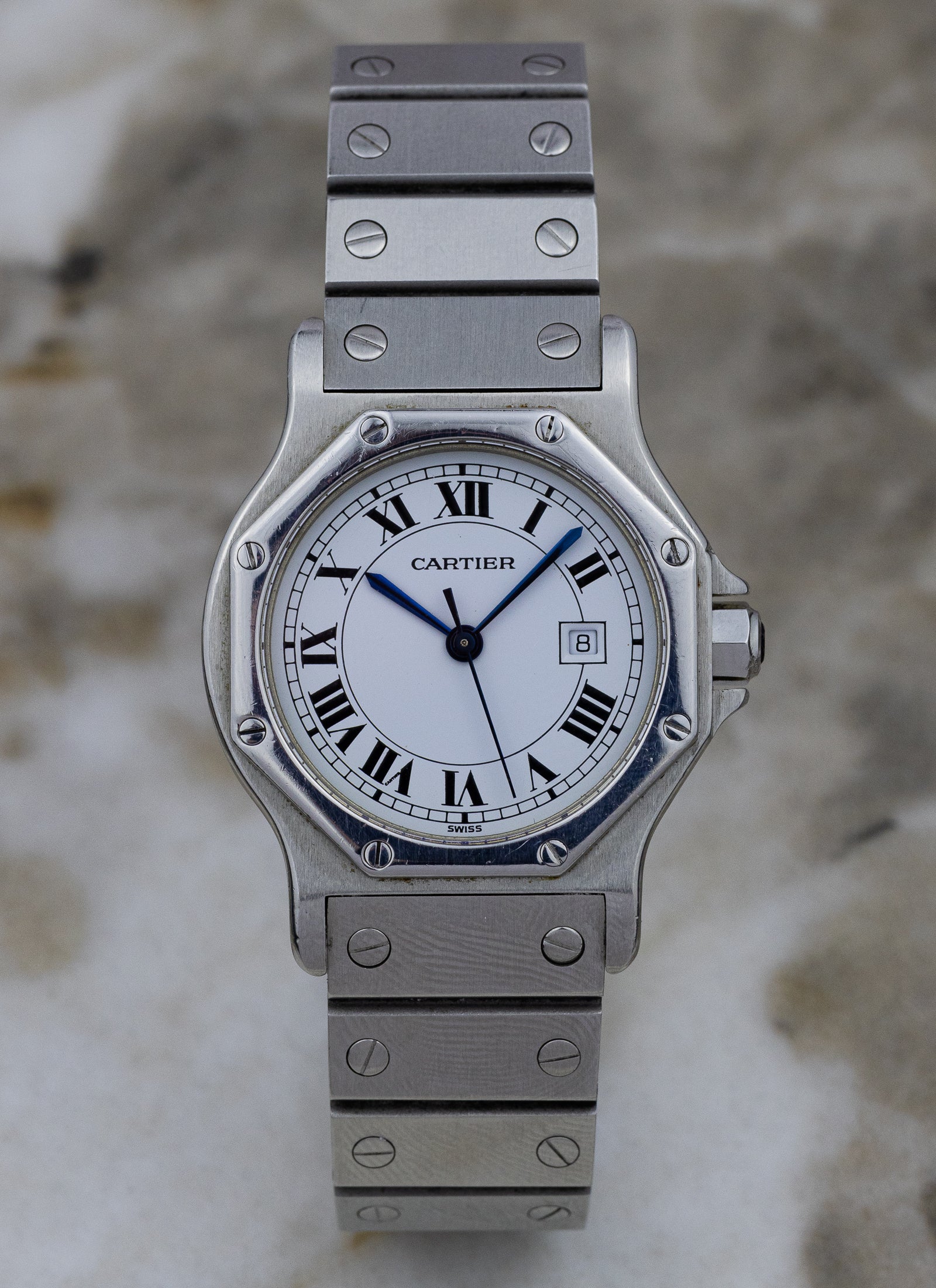 1990s Cartier Santos Octagon Automatic