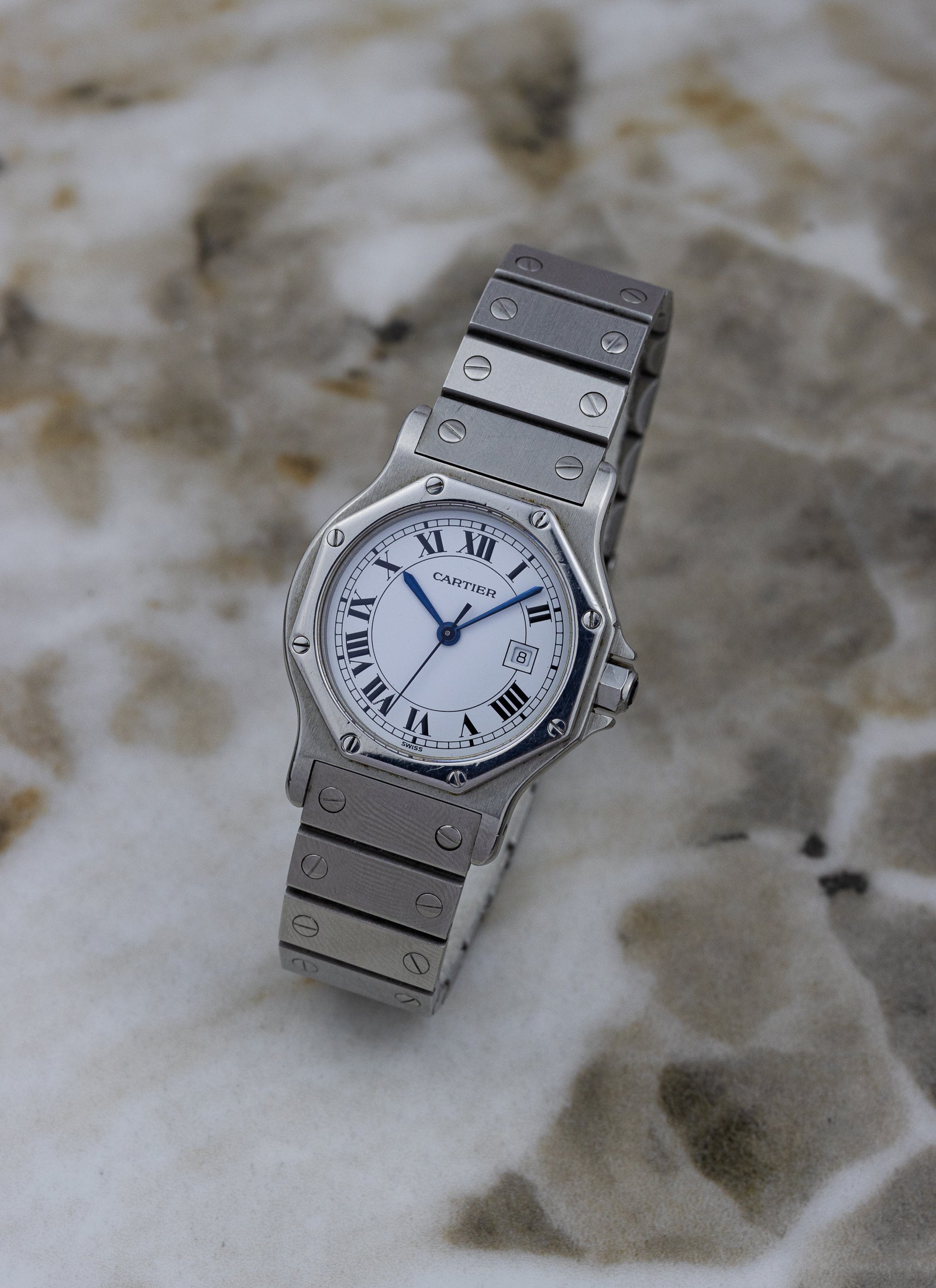 1990s Cartier Santos Octagon Automatic