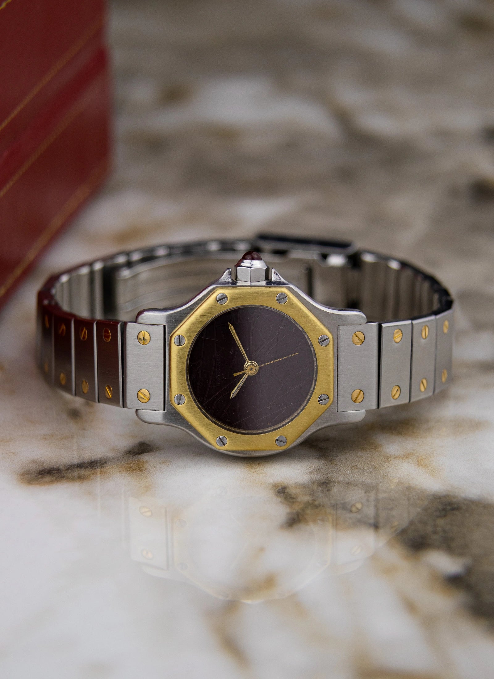 1997 Lady Cartier Santos Octagon Full Set