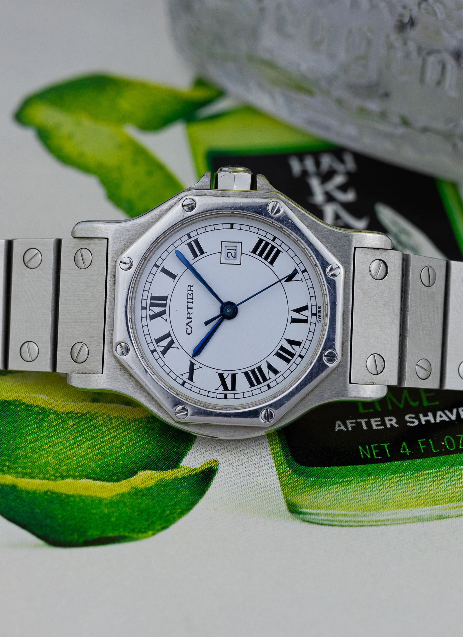 1990s Cartier Santos Octagon Automatic