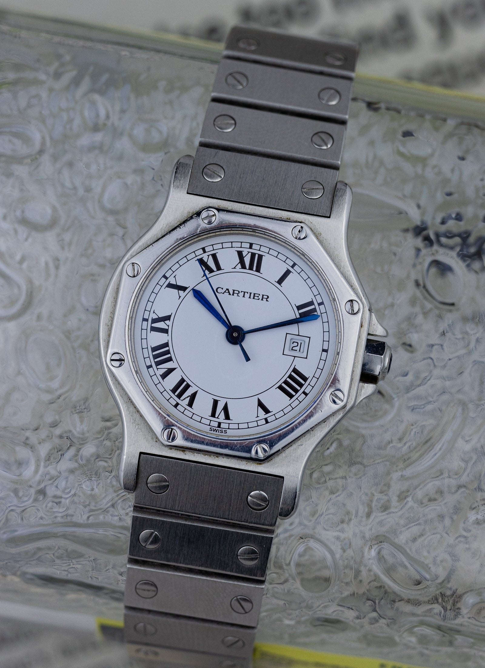 1990s Cartier Santos Octagon Automatic