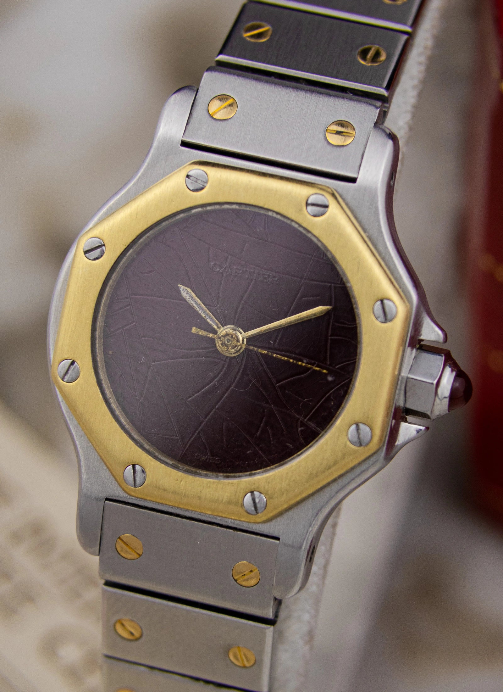 1997 Lady Cartier Santos Octagon Full Set