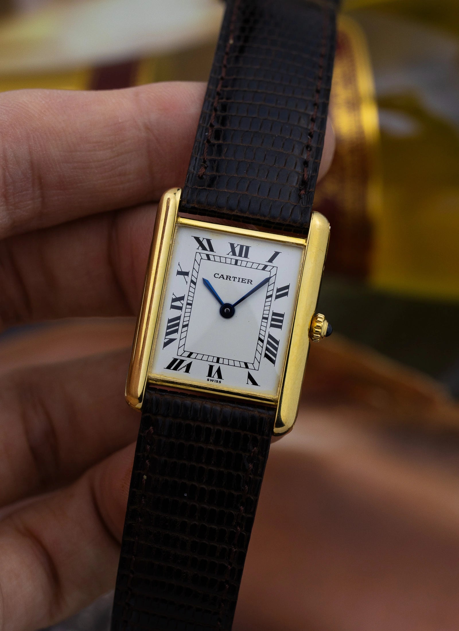 2000s 18K Cartier Tank M Size W1512856