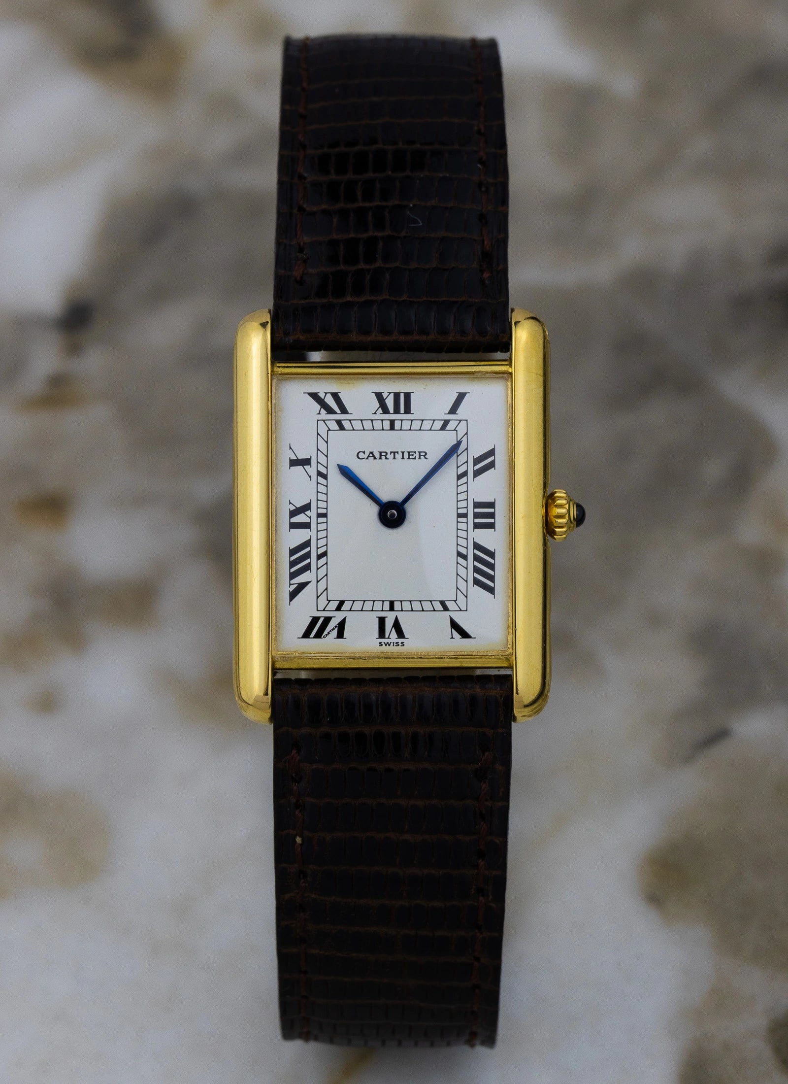 2000s 18K Cartier Tank M Size W1512856