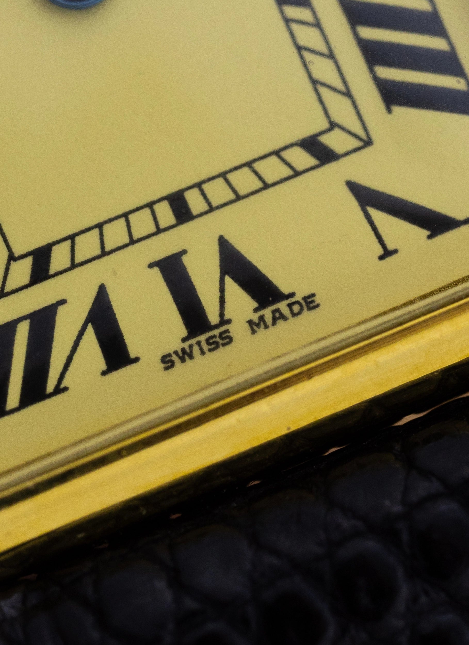 1990s Lady Cartier Must Tank Ivory Mid-Size Ref 2415