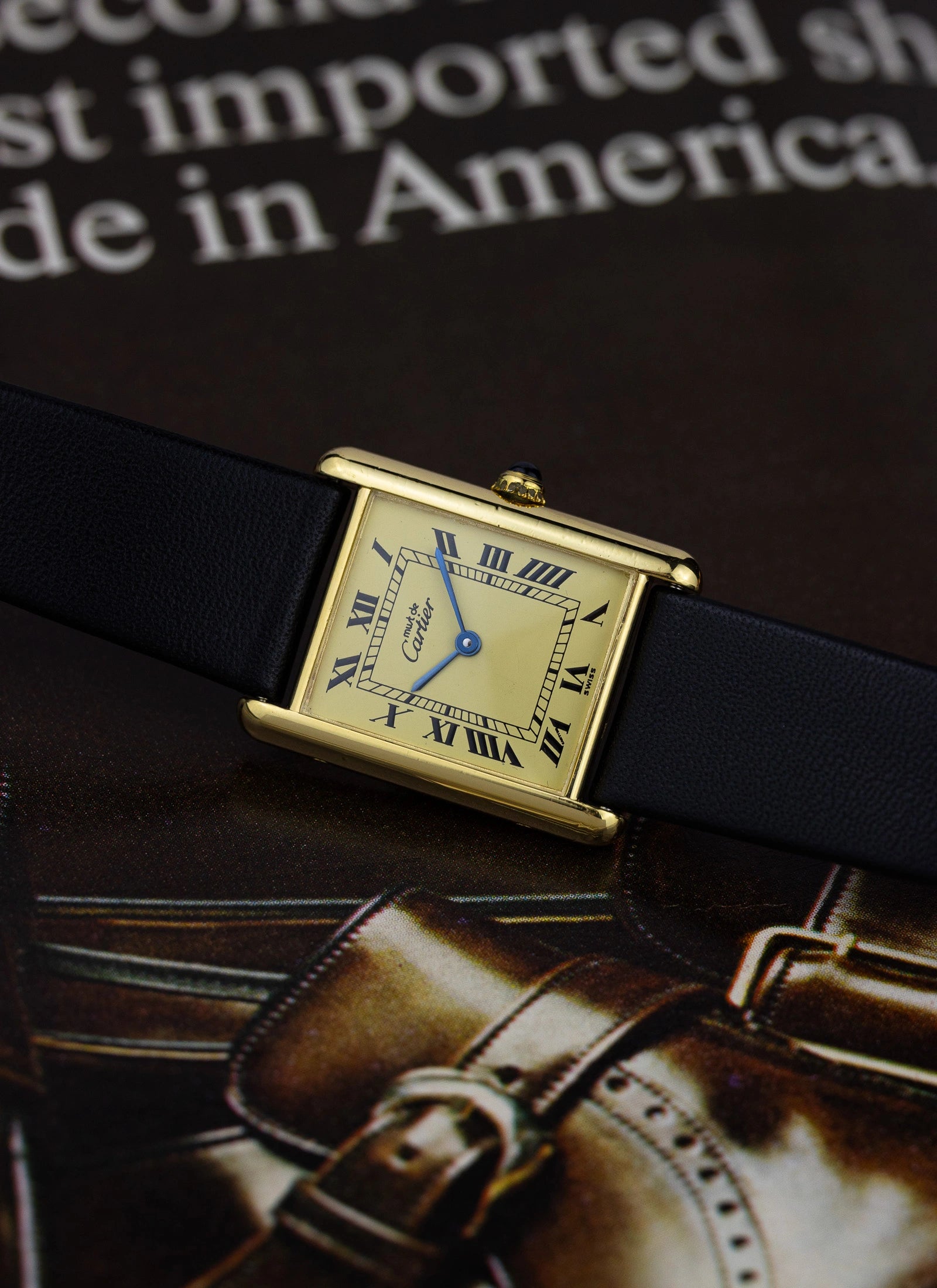1990s Cartier Tank Ivory 590003