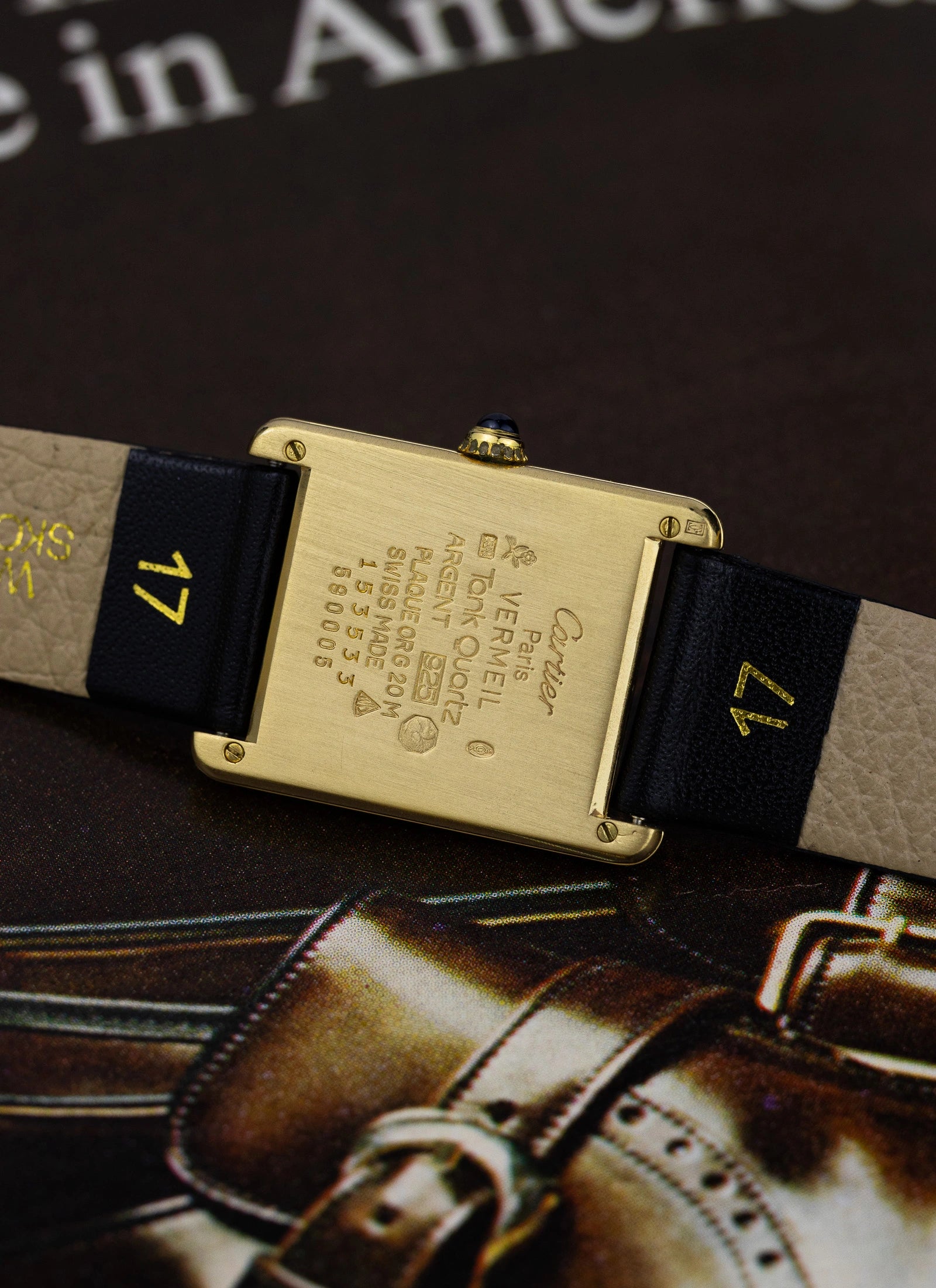 1990s Cartier Tank Ivory 590003