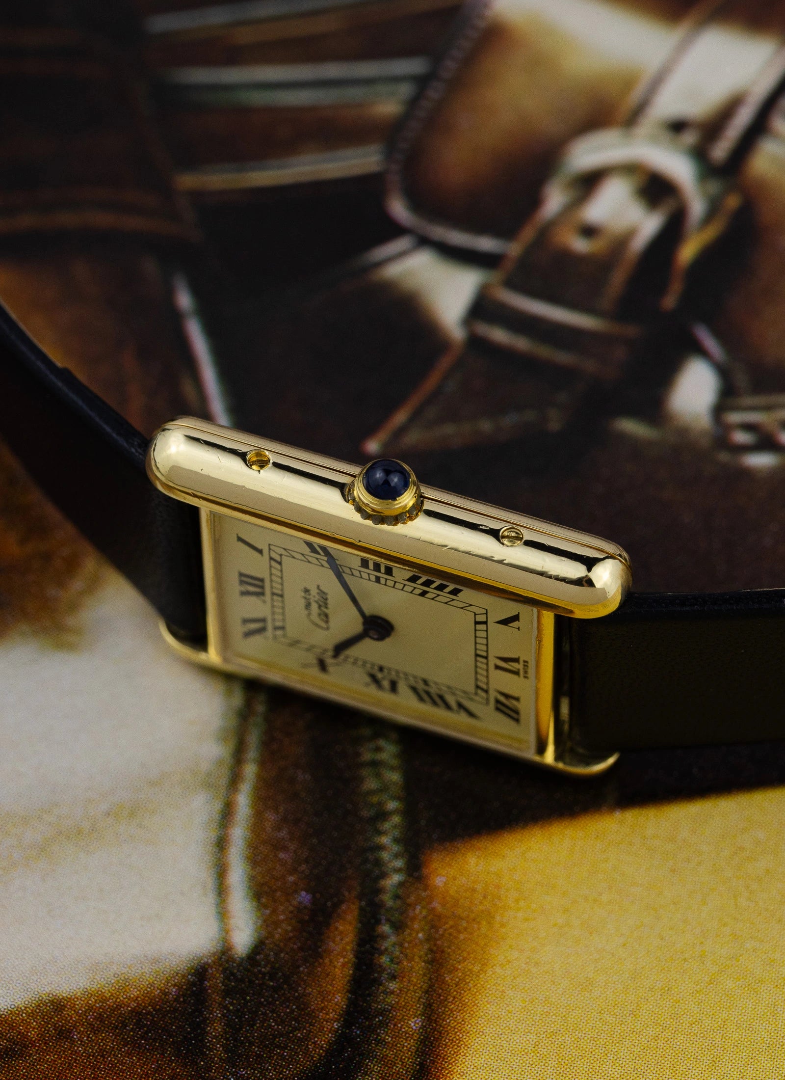 1990s Cartier Tank Ivory 590003