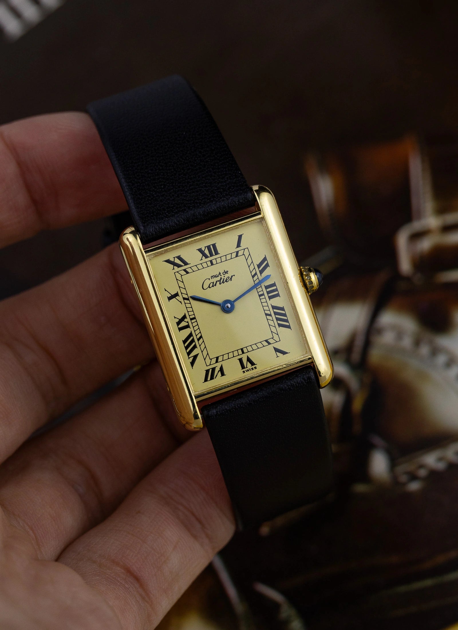 1990s Cartier Tank Ivory 590003