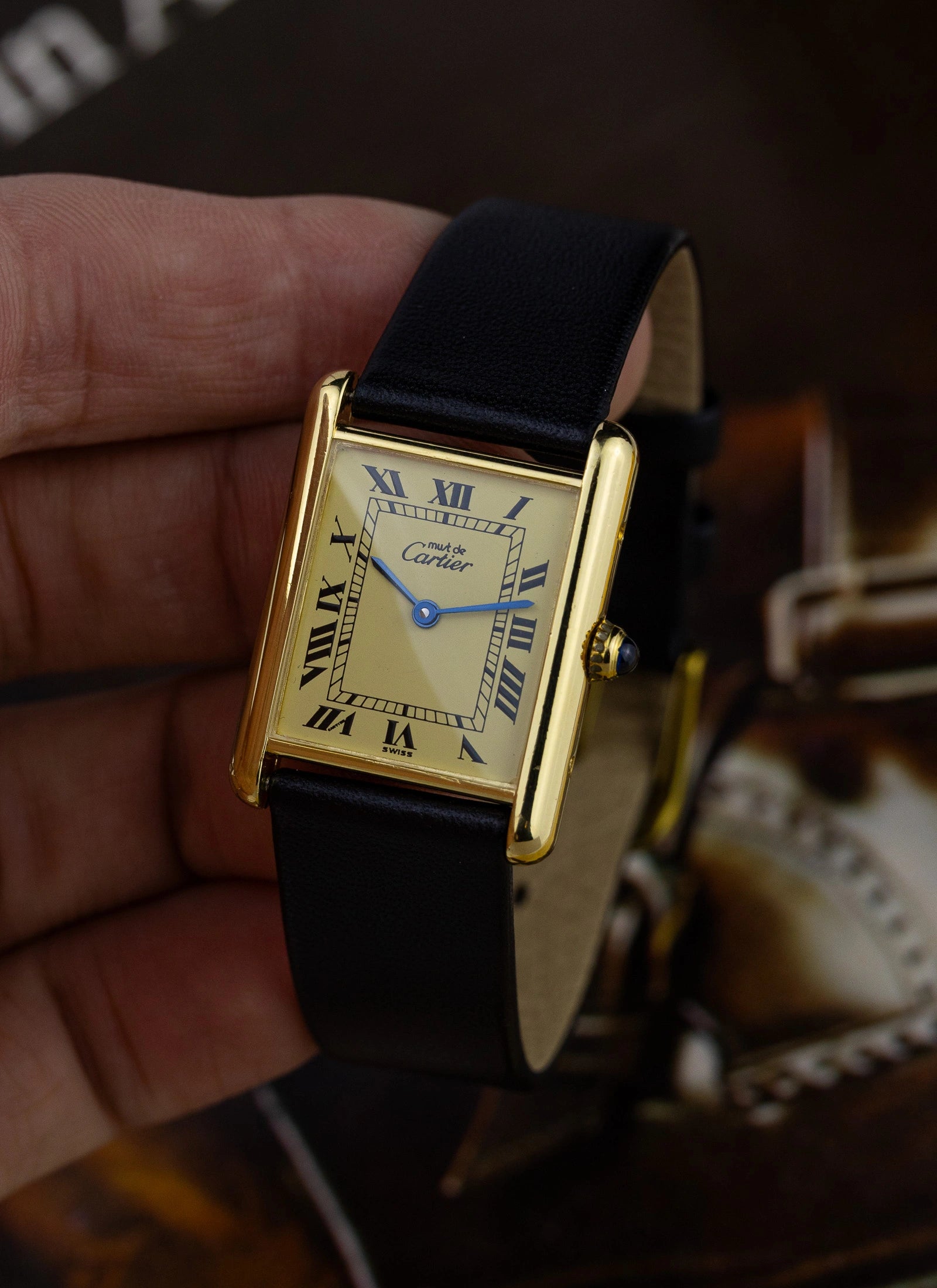 1990s Cartier Tank Ivory 590003