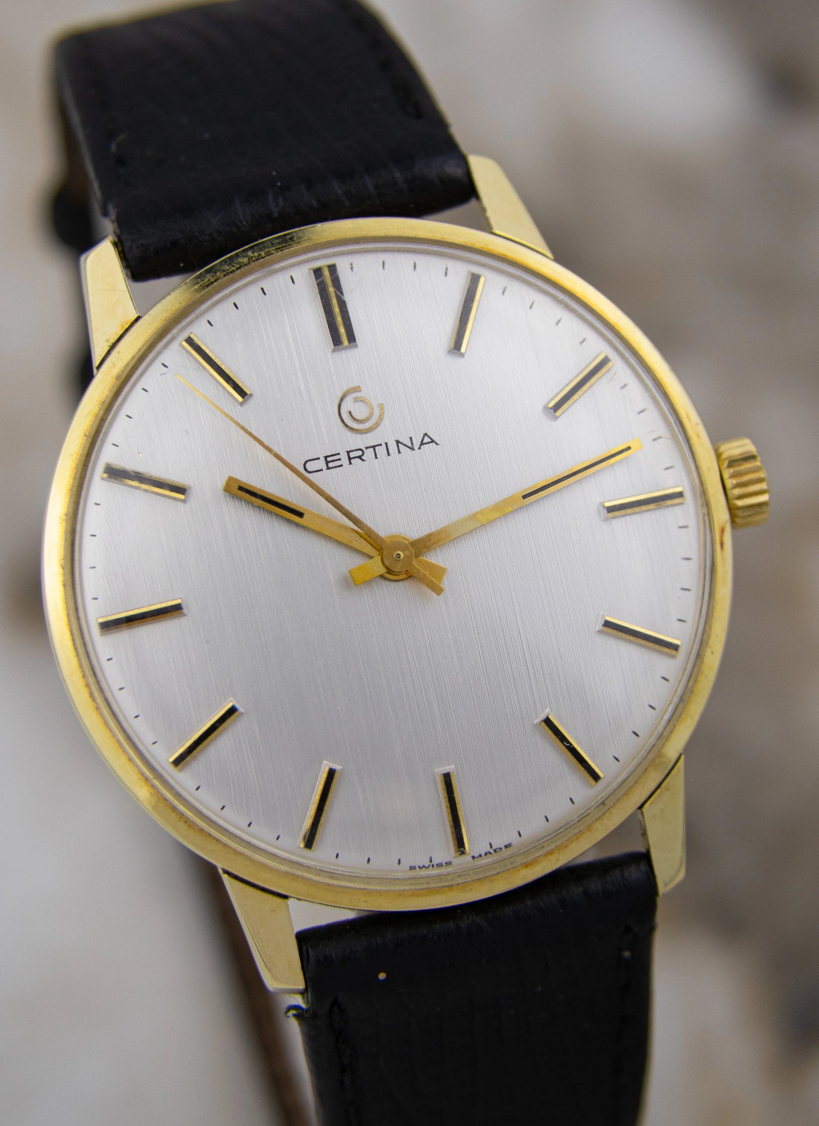 1960s 14K Certina 5209 Cal. 25-66